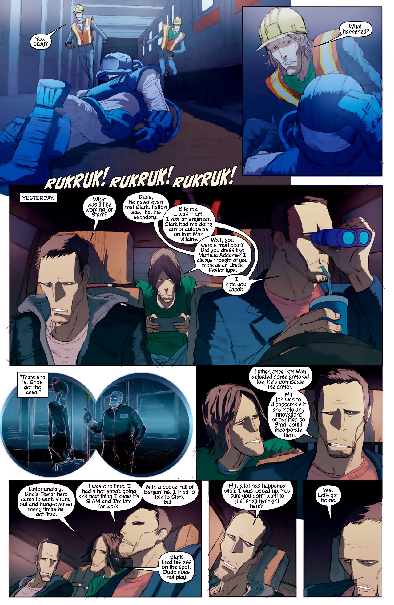 Read online Iron Man: Killer Commute comic -  Issue # Full - 7