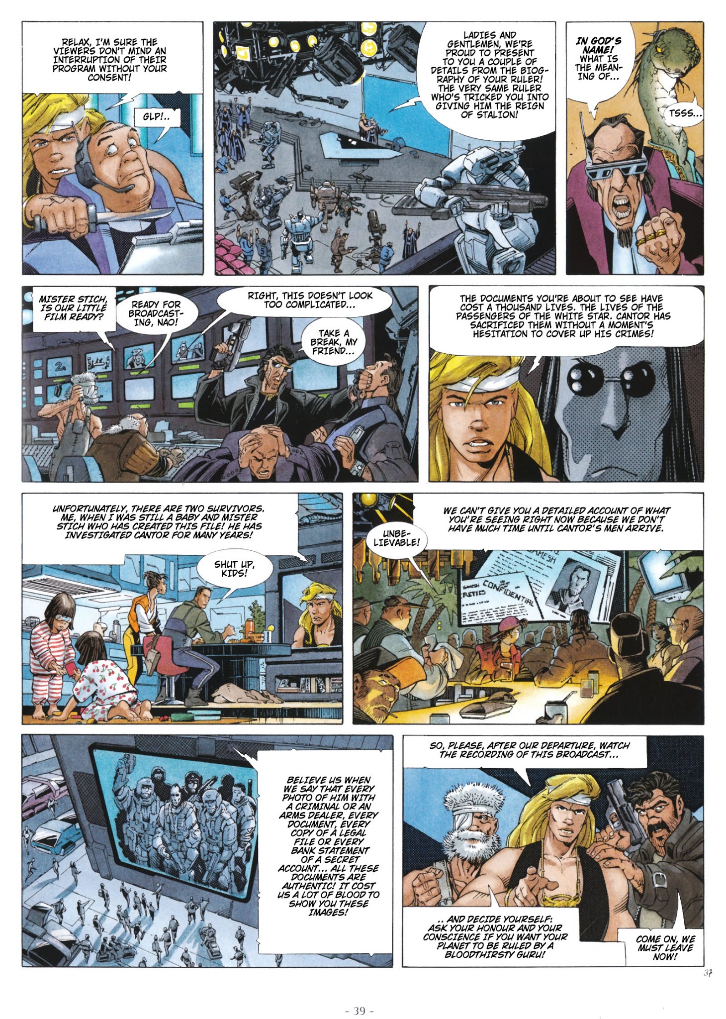 Read online Aquablue comic -  Issue #7 - 40