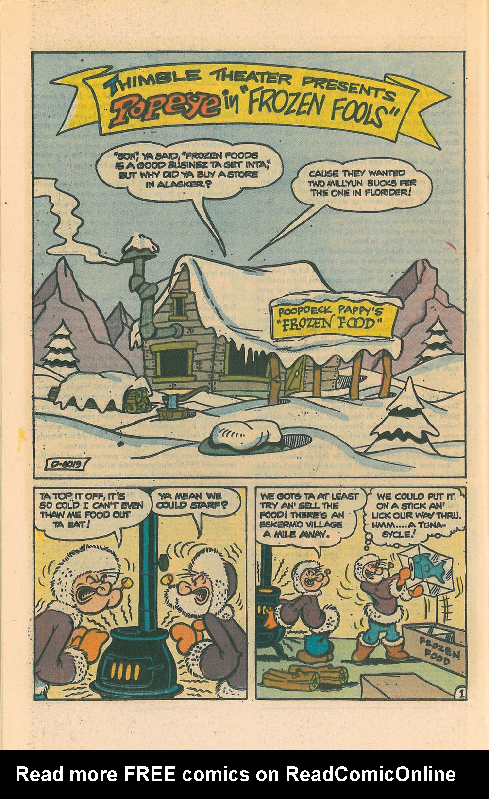 Read online Popeye (1948) comic -  Issue #125 - 26
