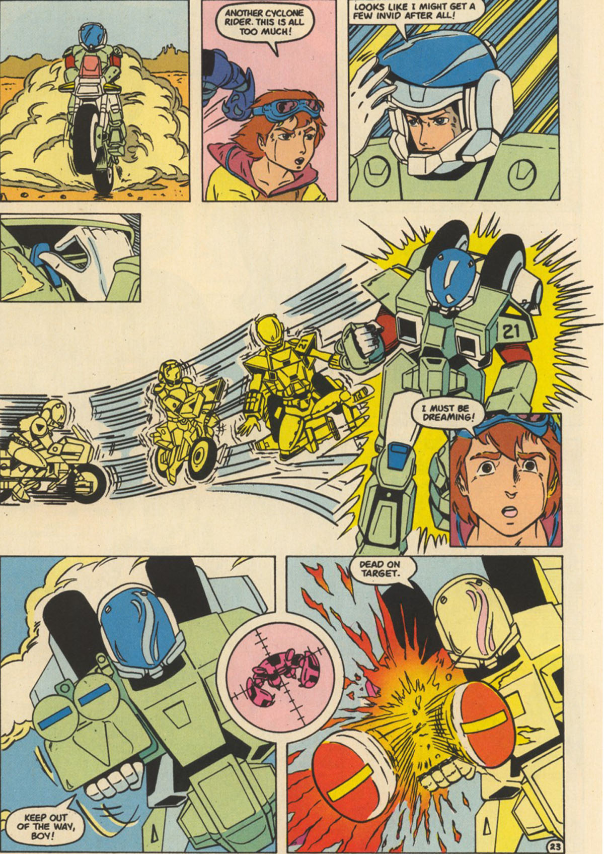 Read online Robotech The New Generation comic -  Issue #1 - 31