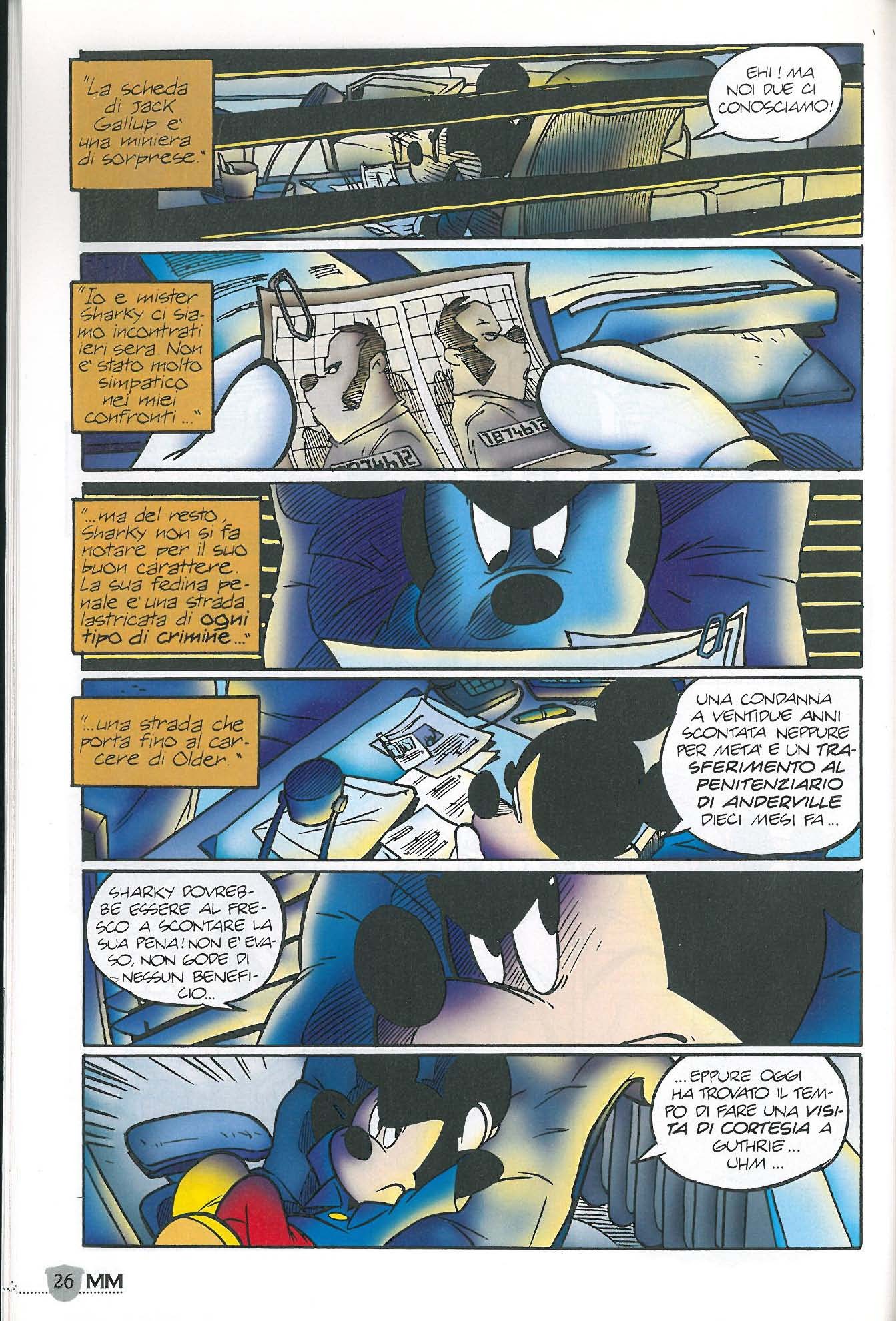 Read online Mickey Mouse Mystery Magazine comic -  Issue #6 - 26