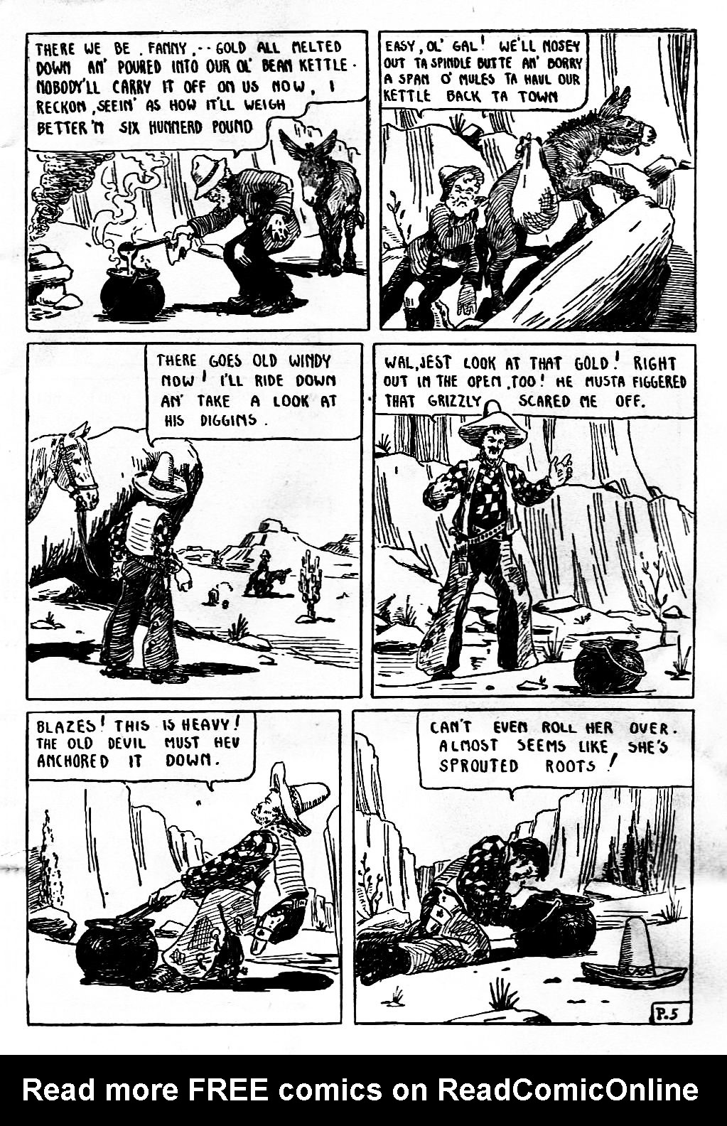 Read online Western Picture Stories comic -  Issue #1 - 14