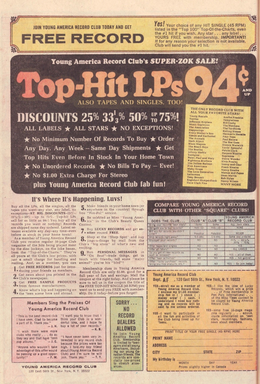 Read online Jughead's Jokes comic -  Issue #9 - 42