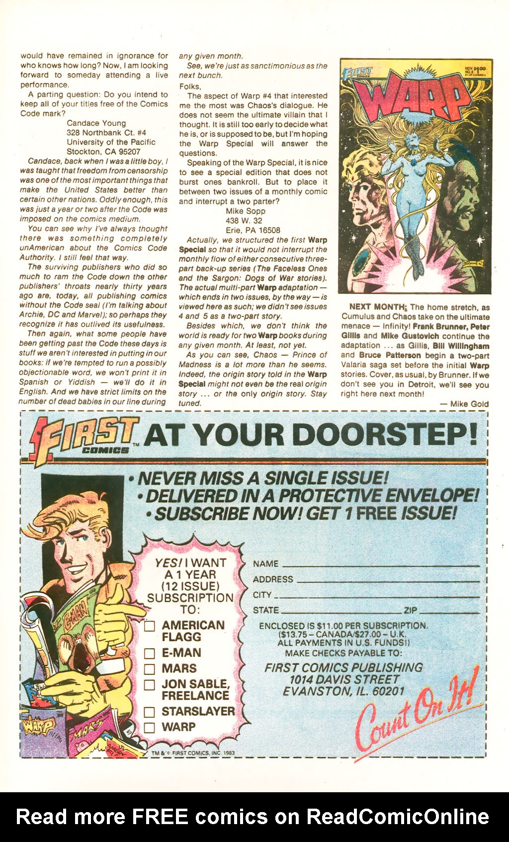 Read online Warp comic -  Issue #7 - 36