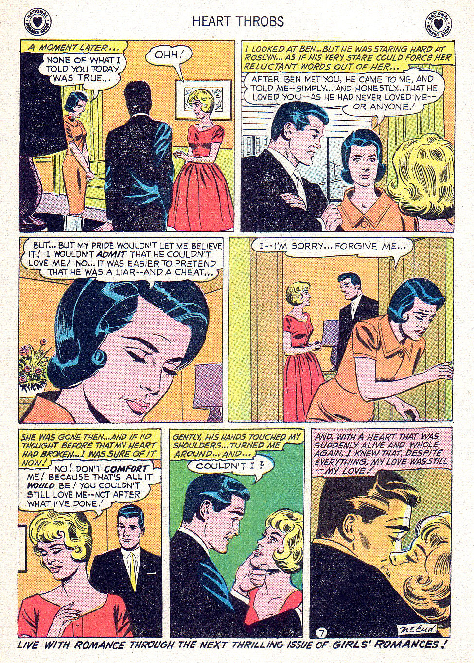 Read online Heart Throbs comic -  Issue #71 - 24