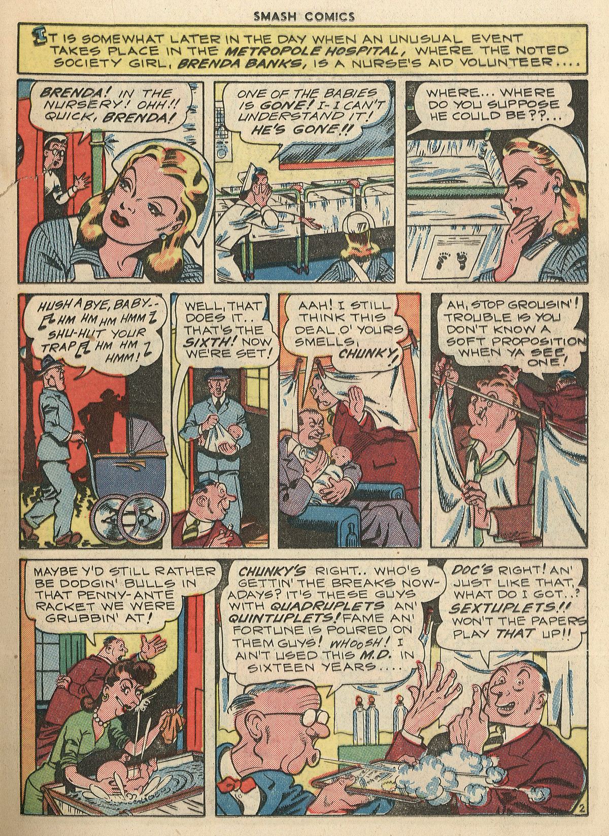 Read online Smash Comics comic -  Issue #65 - 31