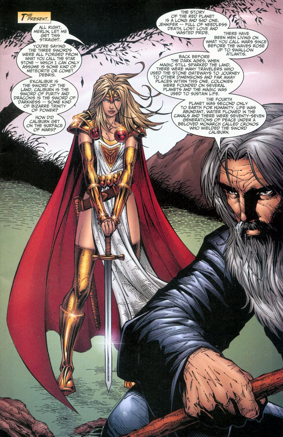 Read online Lady Pendragon (1998) comic -  Issue #0 - 3
