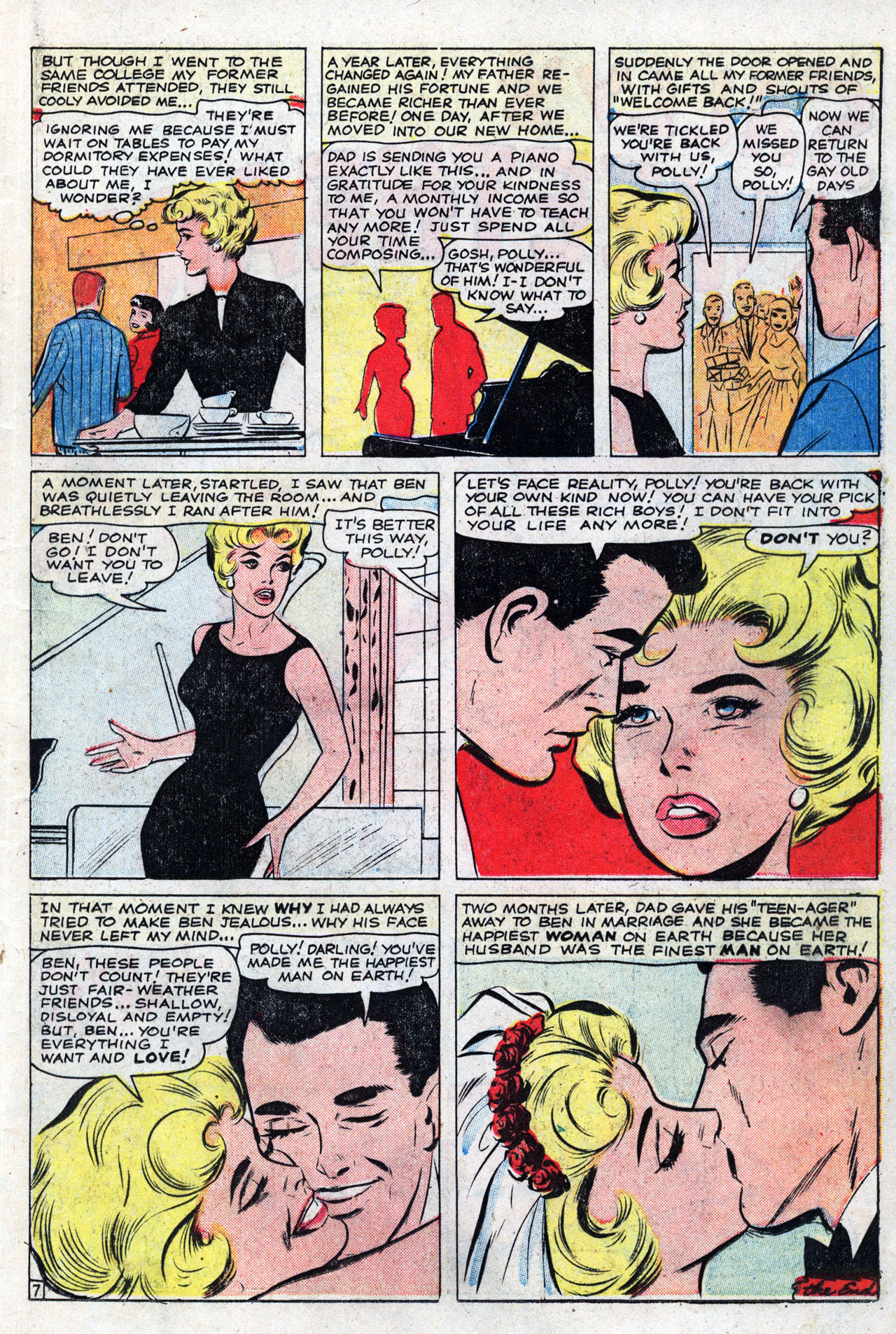 Read online Teen-Age Romance comic -  Issue #82 - 11