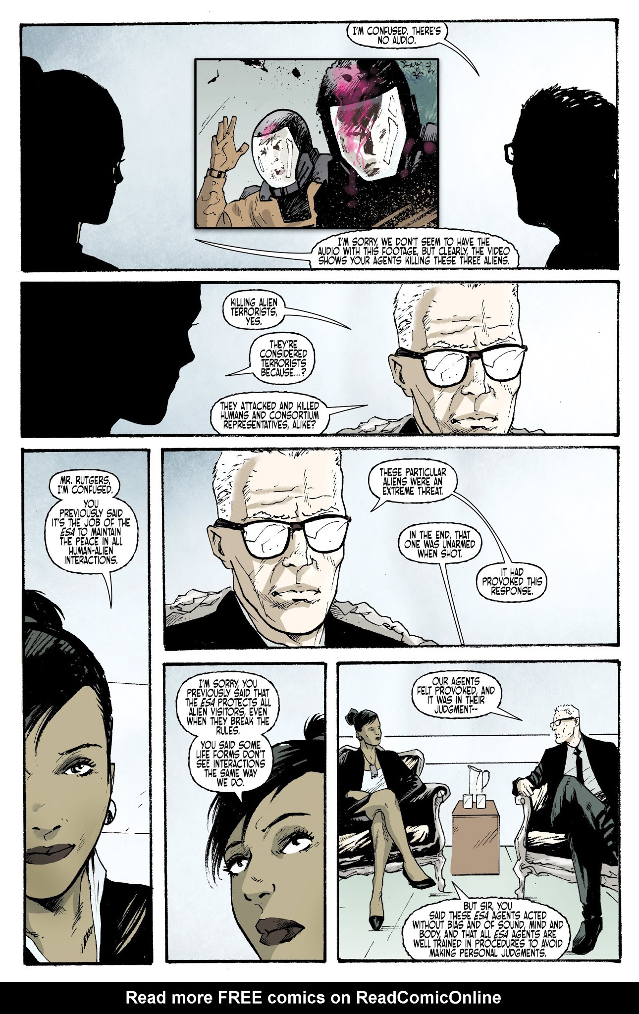 Read online Port of Earth comic -  Issue #8 - 20