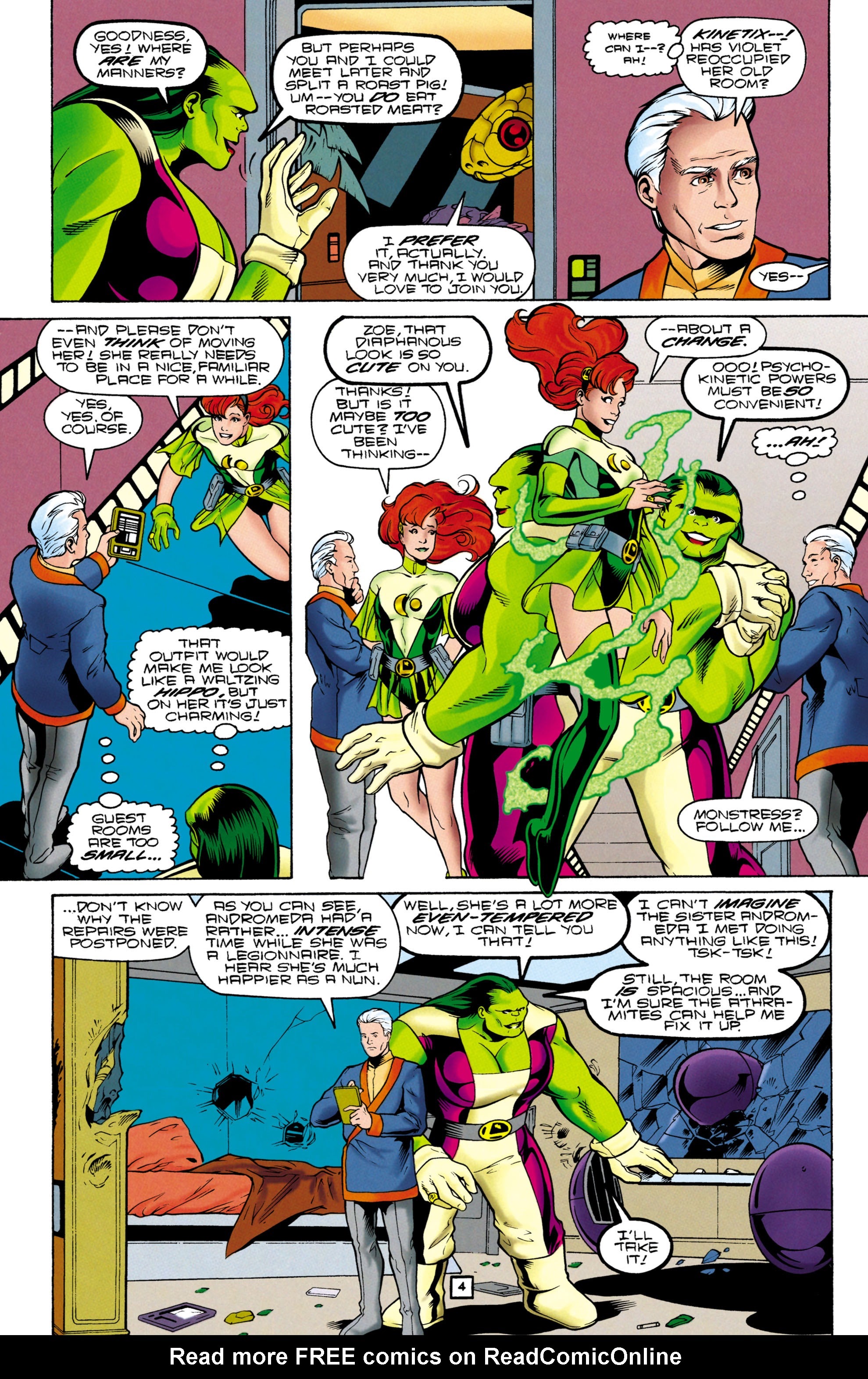 Read online Legionnaires comic -  Issue #53 - 5
