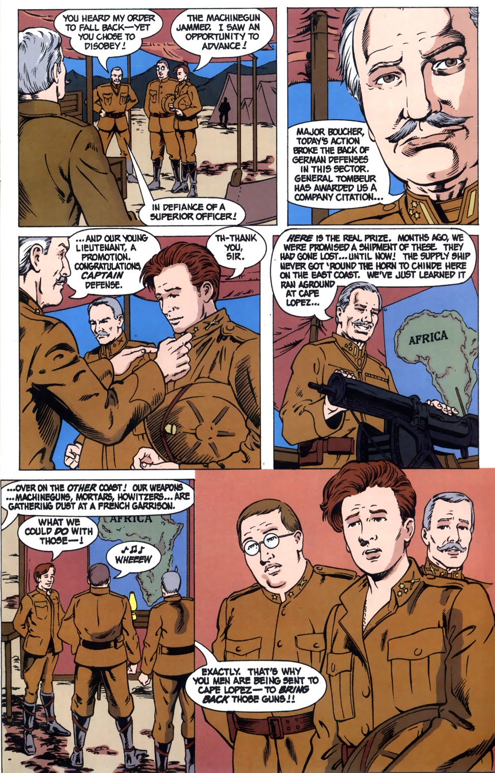 Read online Young Indiana Jones Chronicles comic -  Issue #7 - 9