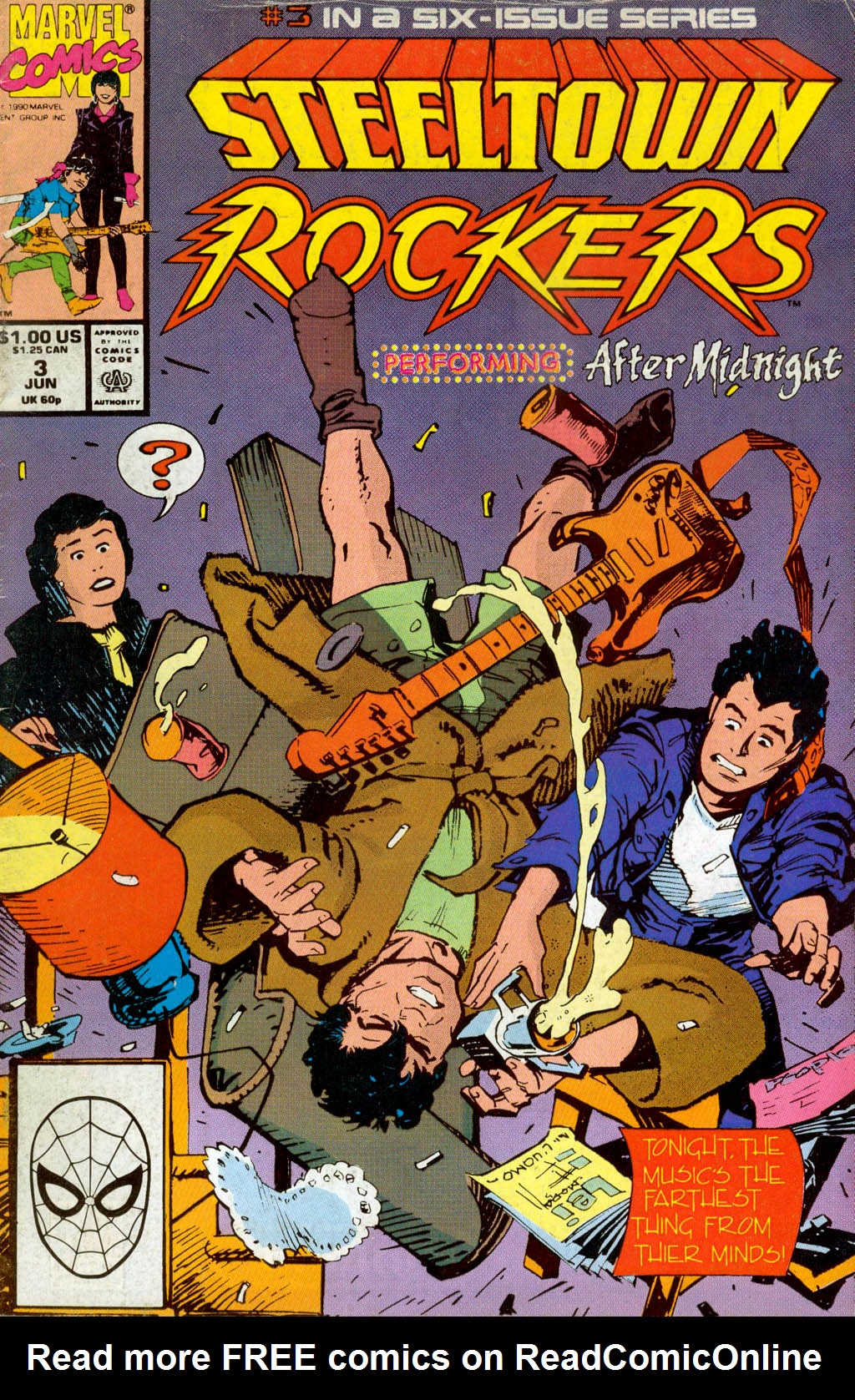 Read online Steeltown Rockers comic -  Issue #3 - 1