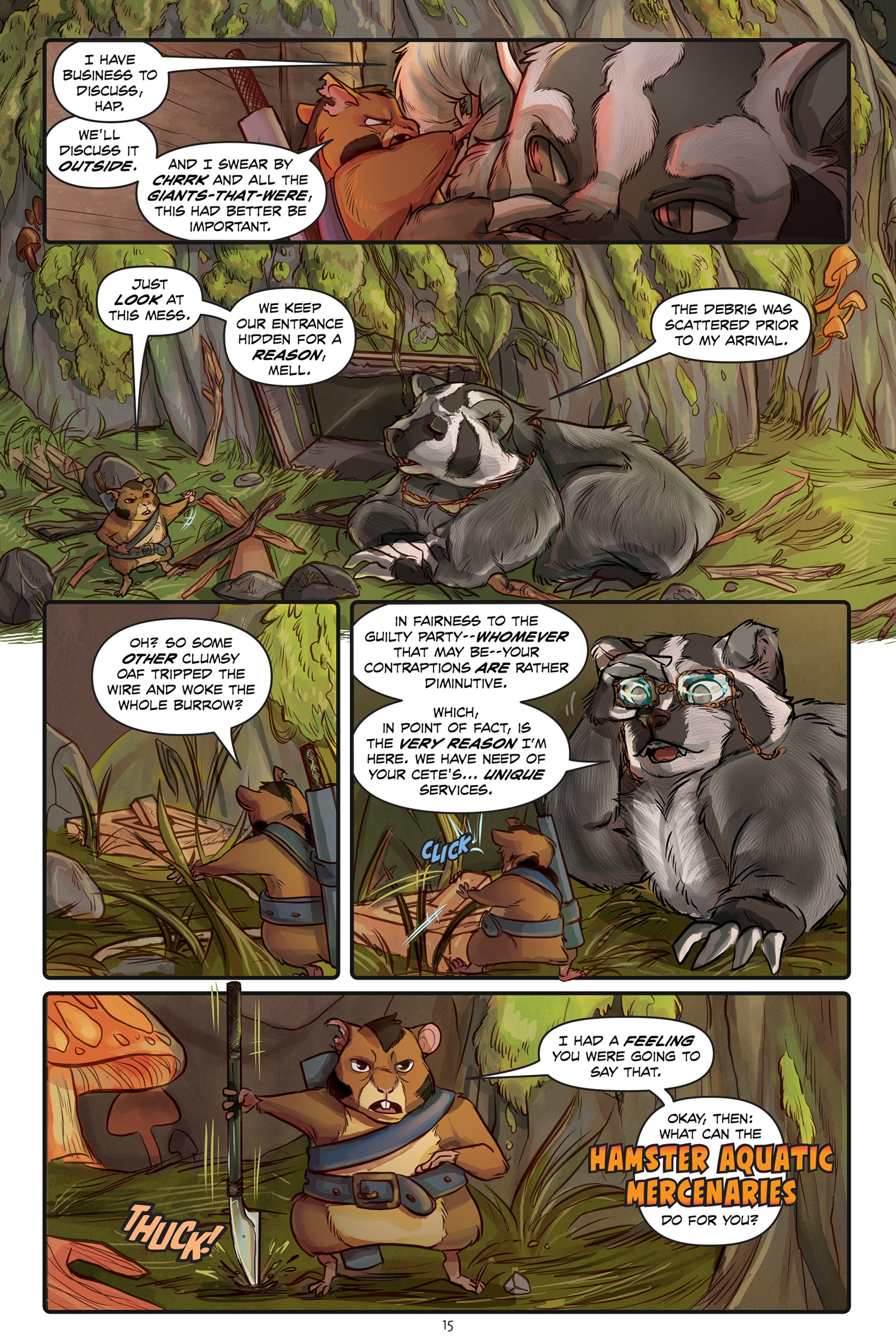 Read online The Underfoot comic -  Issue # TPB 1 (Part 1) - 14