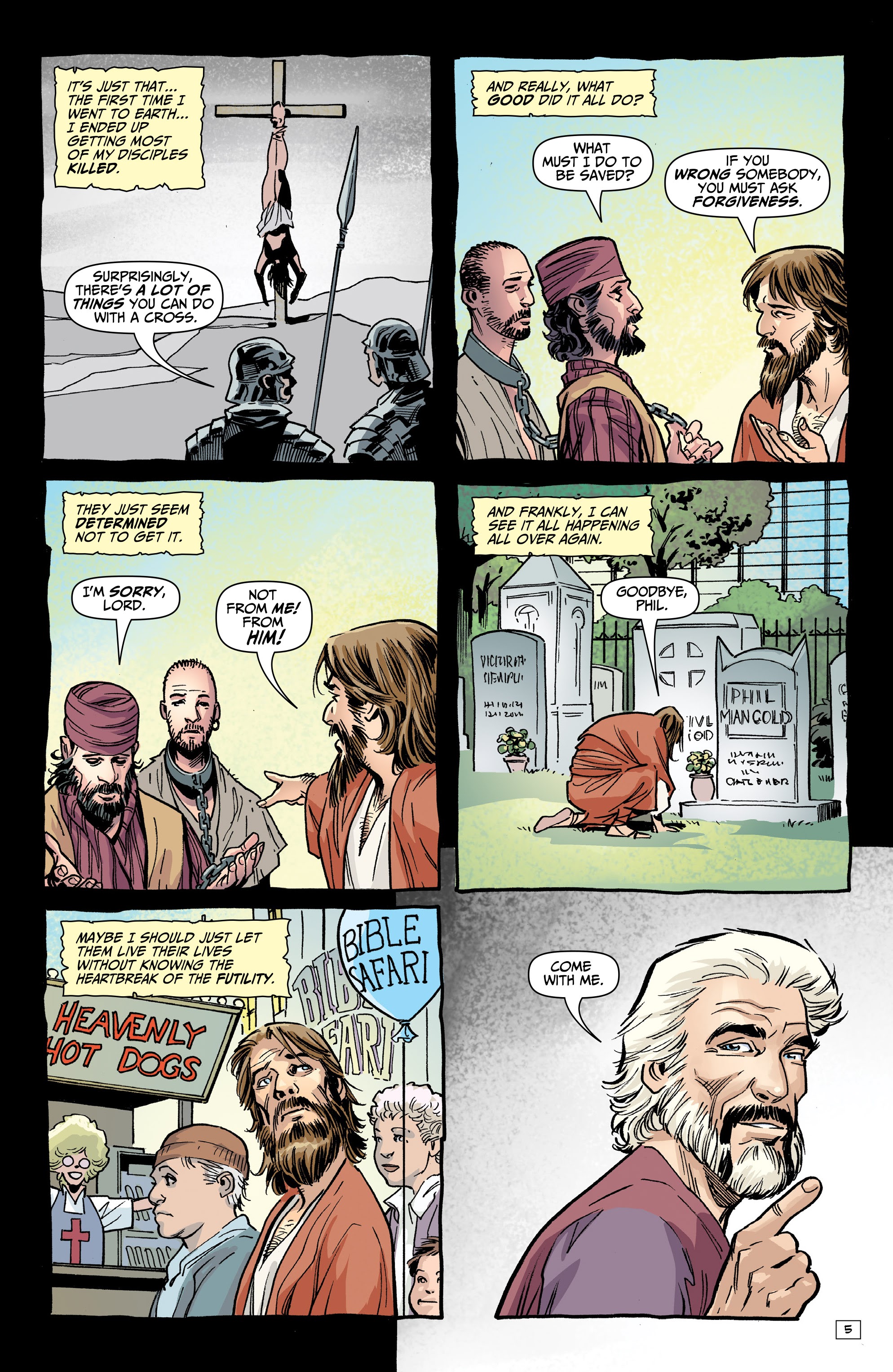 Read online Second Coming: Only Begotten Son comic -  Issue #6 - 7