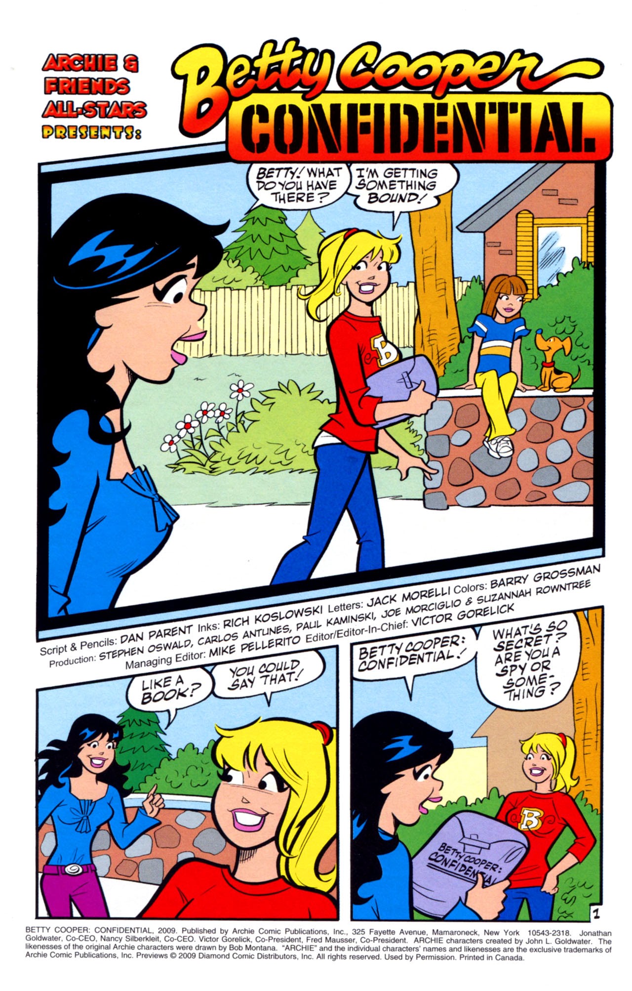 Read online Betty Cooper: Confidential comic -  Issue # Full - 3