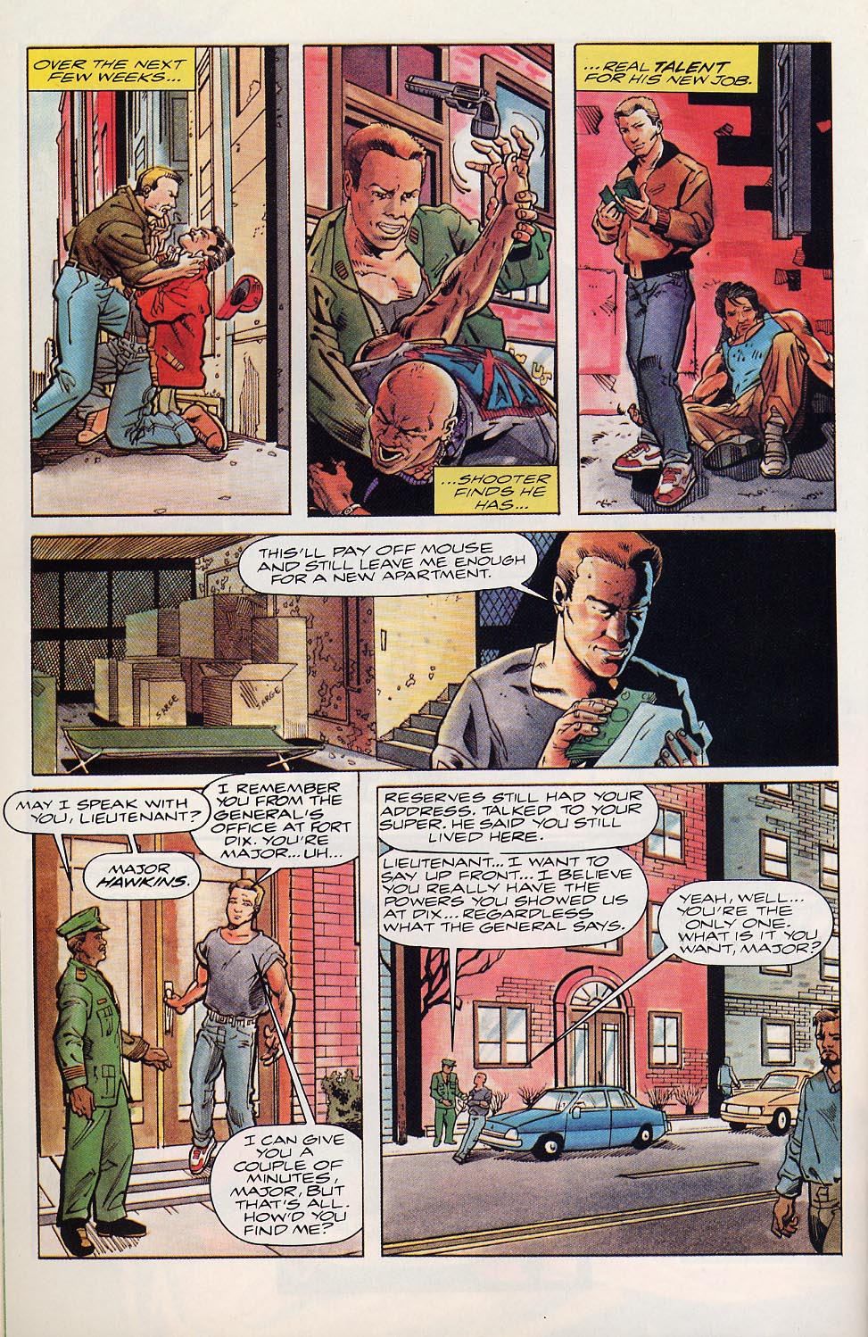 Read online Dogs of War comic -  Issue #1 - 17