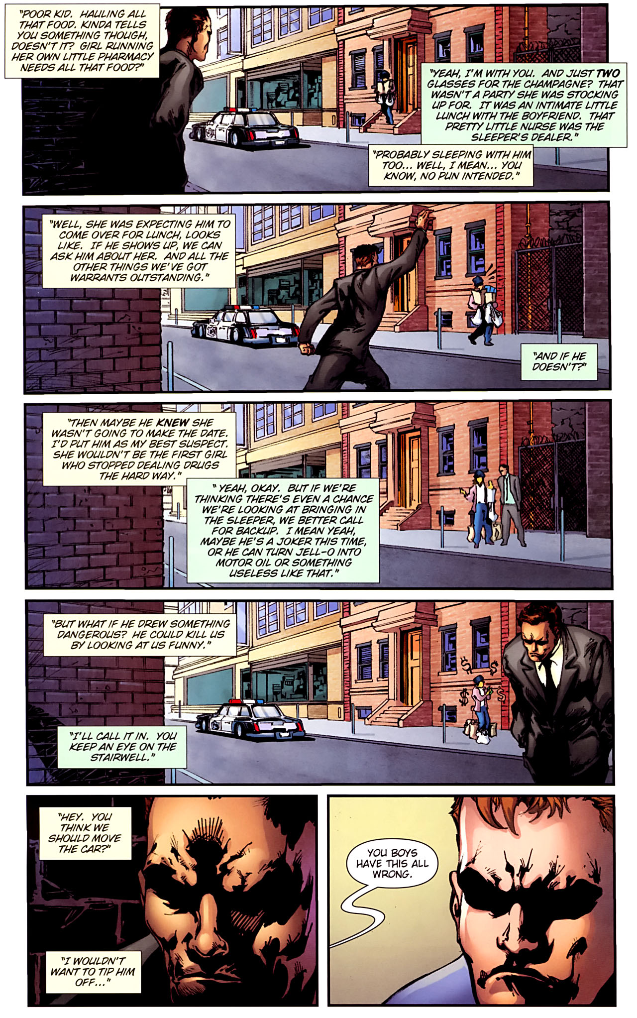 Read online George R.R. Martin's Wild Cards: The Hard Call comic -  Issue #1 - 14