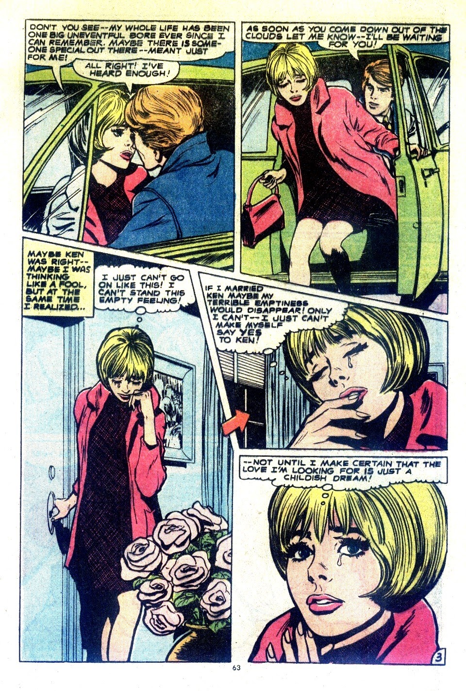 Read online Young Love (1963) comic -  Issue #109 - 63