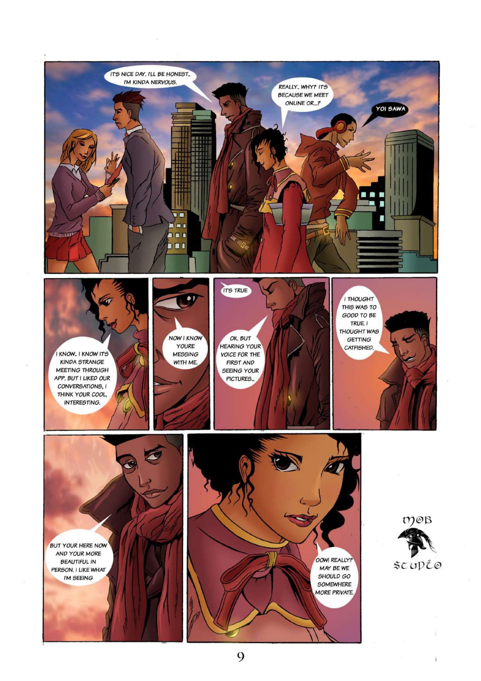 Read online Nairobi X comic -  Issue #1 - 11