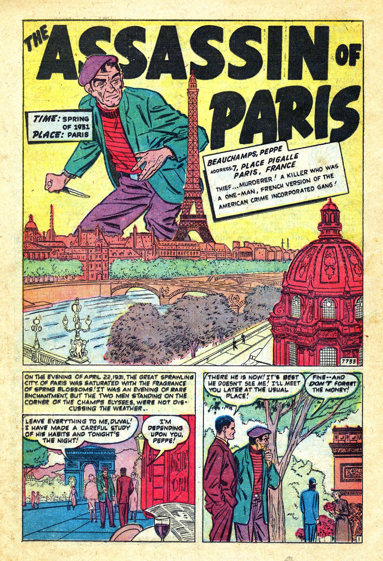 Read online Crime Cases Comics (1950) comic -  Issue #26 - 20