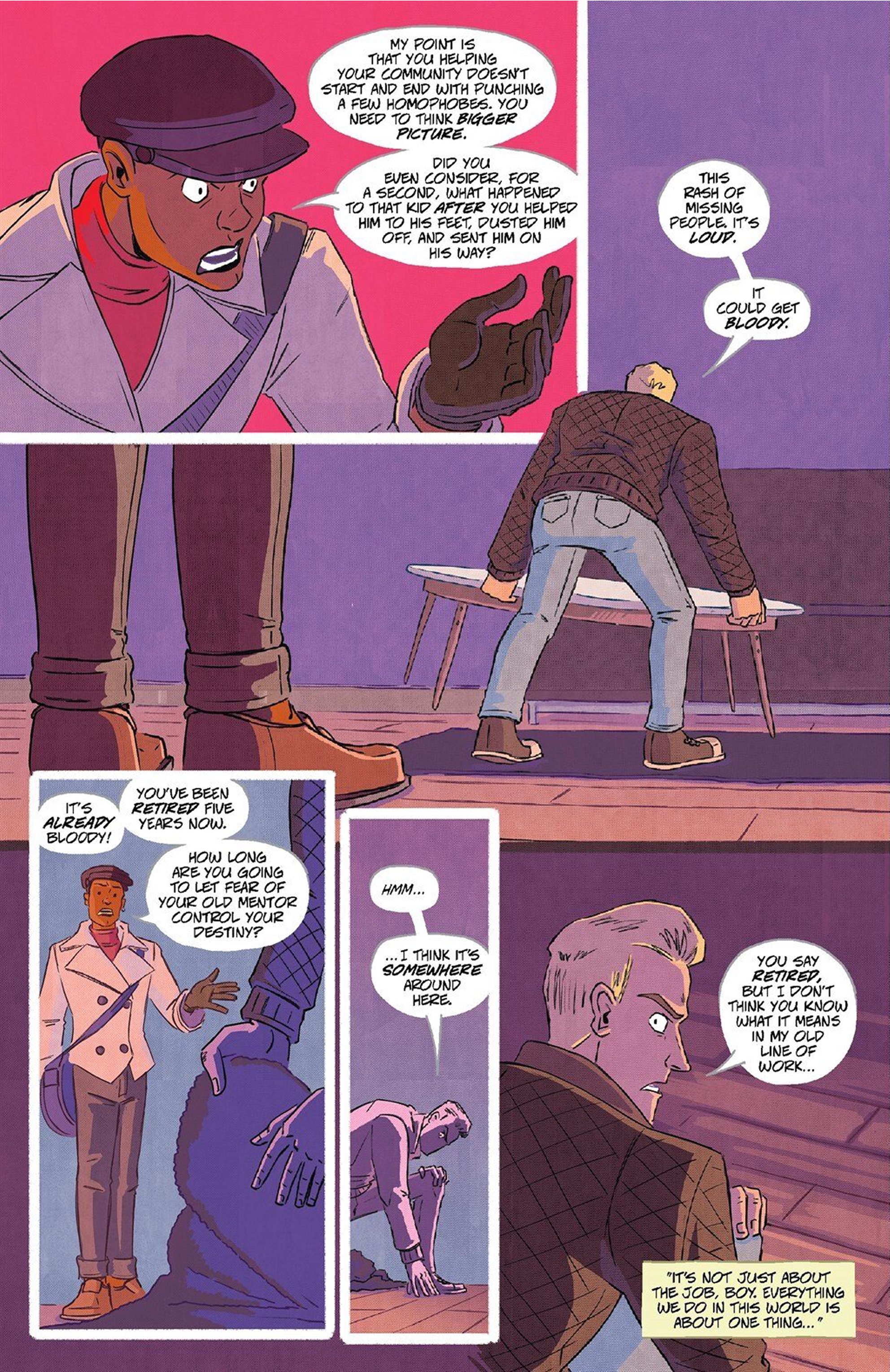Read online Death Drop: Drag Assassin comic -  Issue #1 - 19