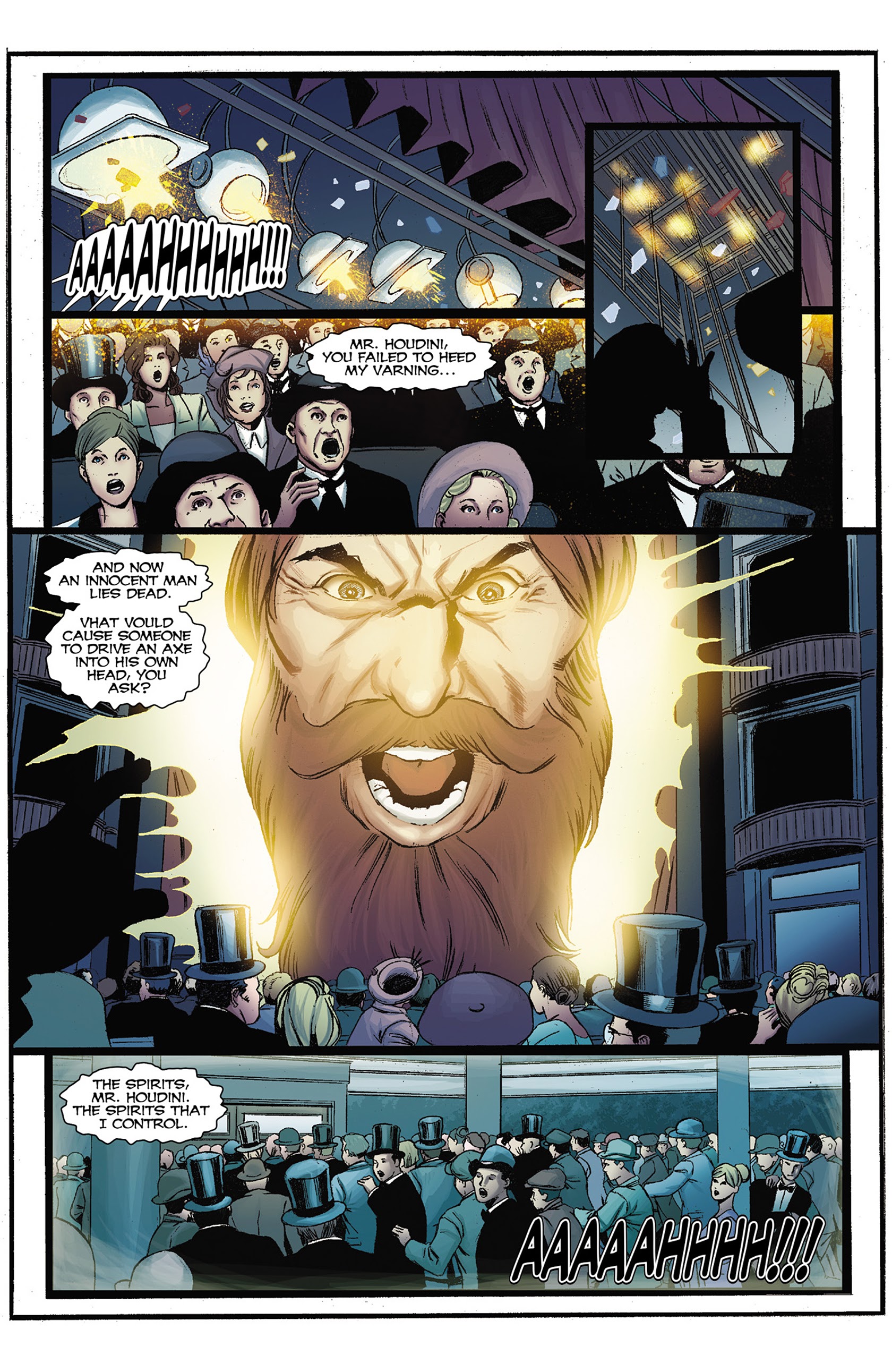 Read online Sherlock Holmes vs. Harry Houdini comic -  Issue #1 - 24