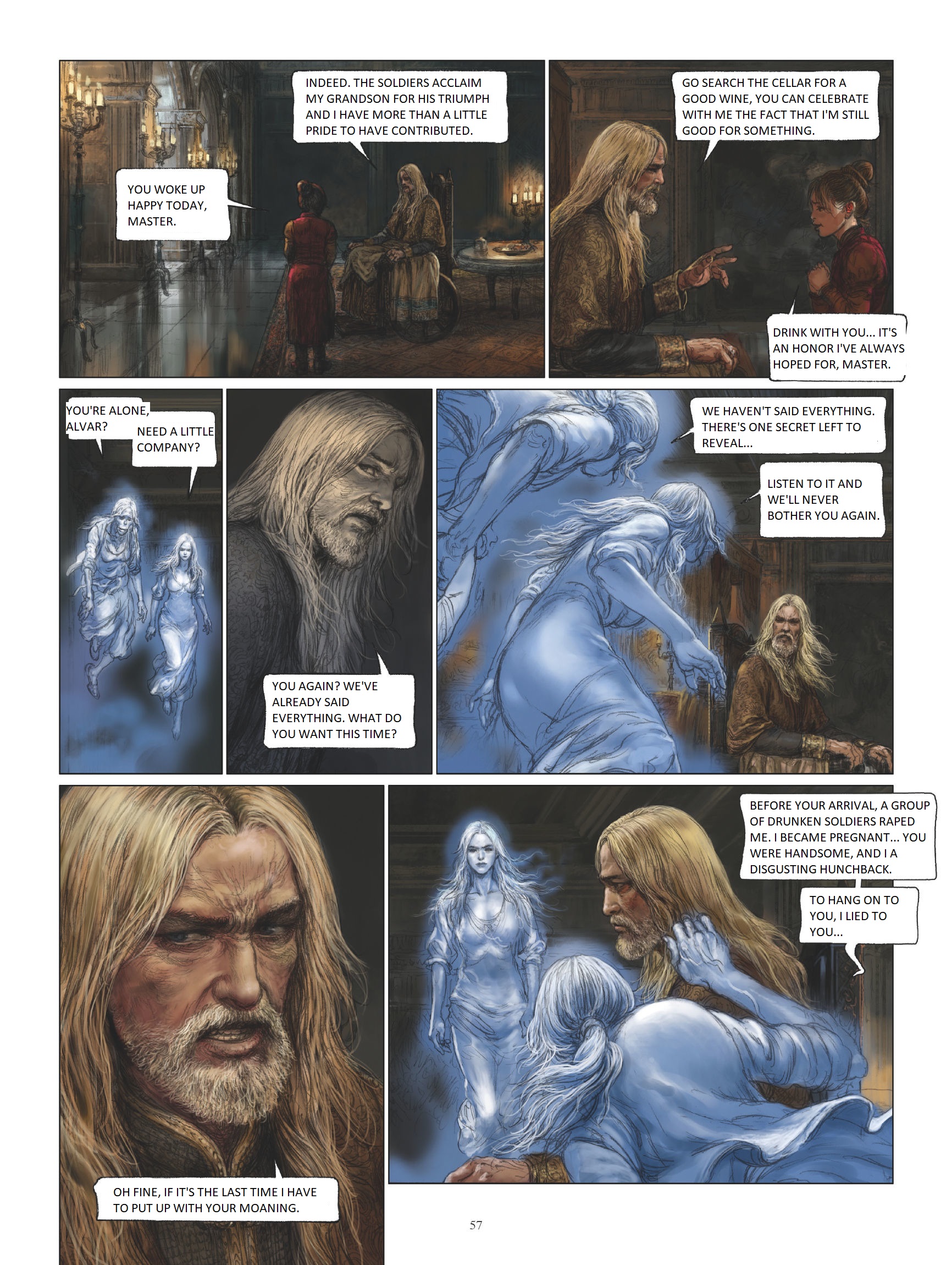 Read online Royal Blood comic -  Issue #4 - 59