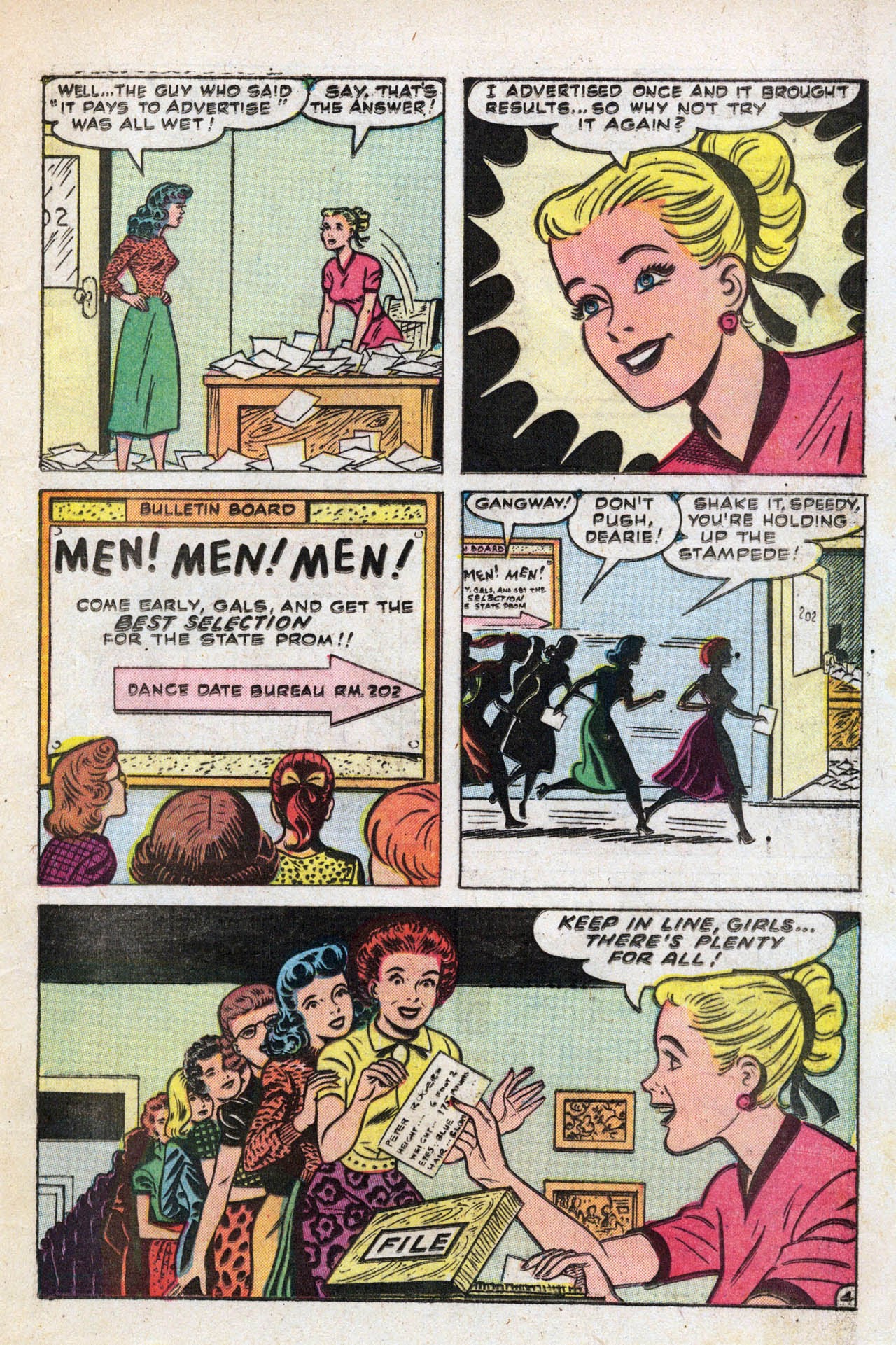 Read online Patsy and Hedy comic -  Issue #20 - 23