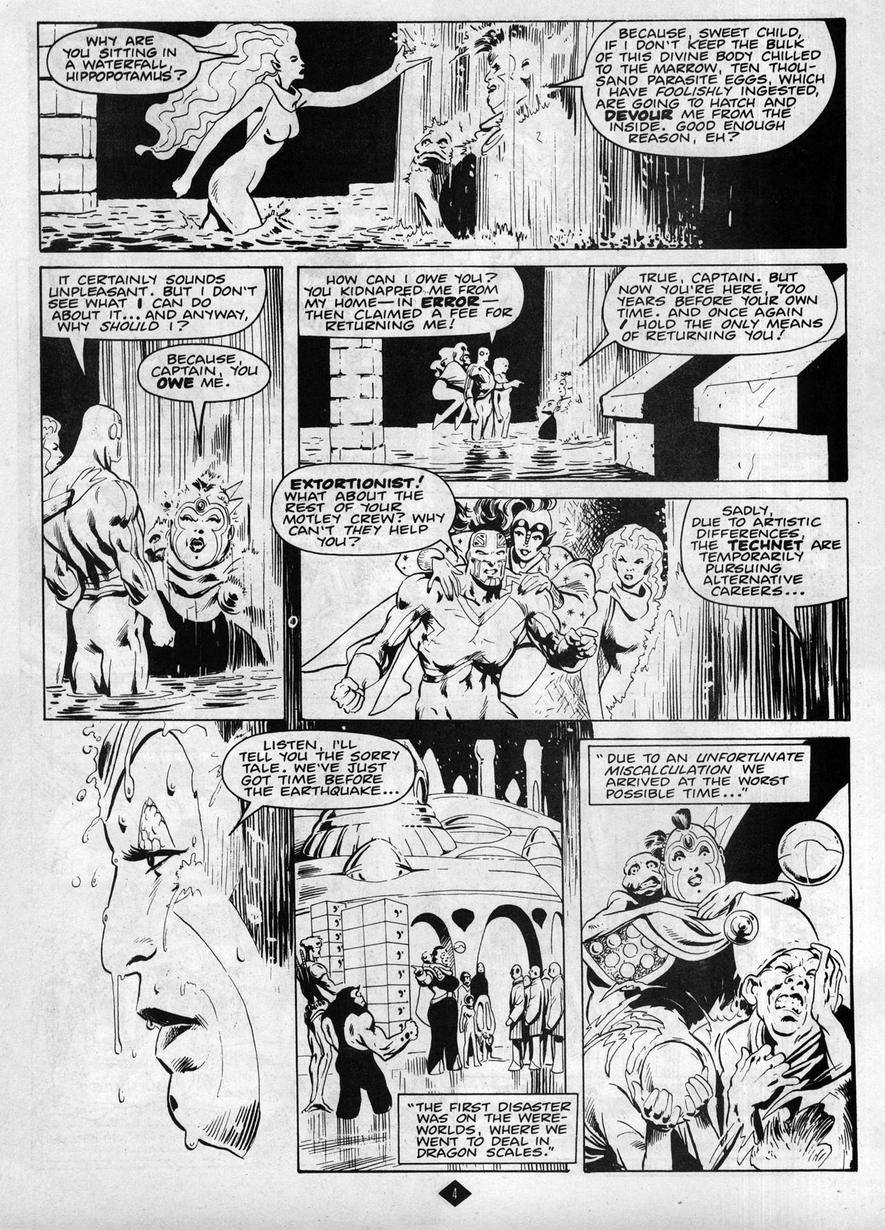 Read online Captain Britain (1985) comic -  Issue #12 - 4