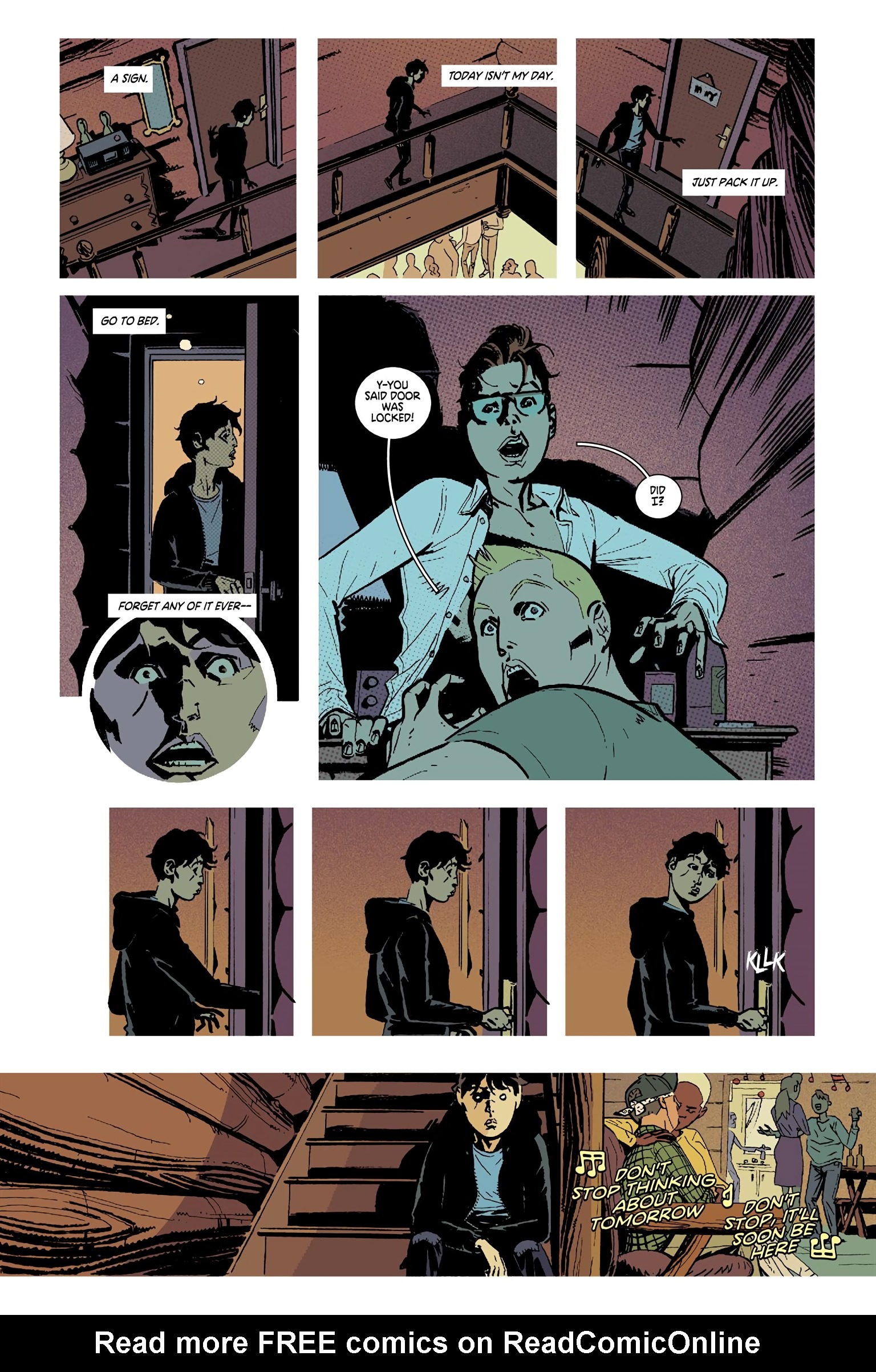 Read online Deadly Class comic -  Issue # _Deluxe Edition Teen Age Riot (Part 3) - 84
