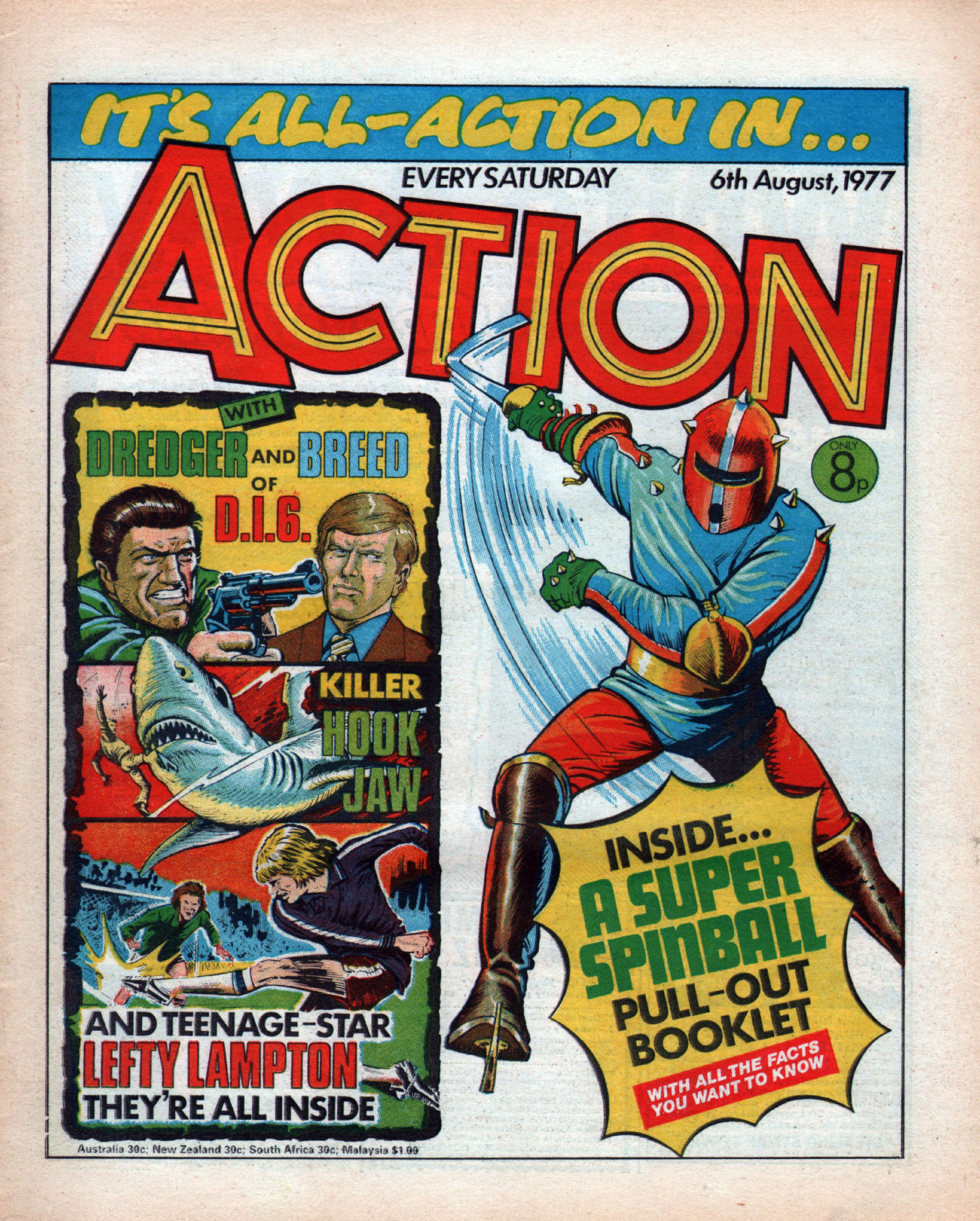 Read online Action (1976) comic -  Issue #73 - 1