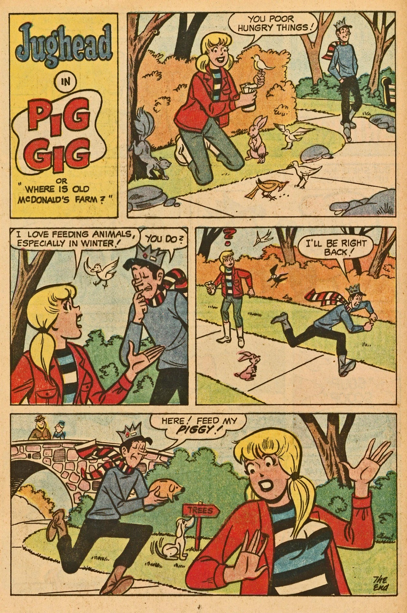 Read online Jughead's Jokes comic -  Issue #28 - 16