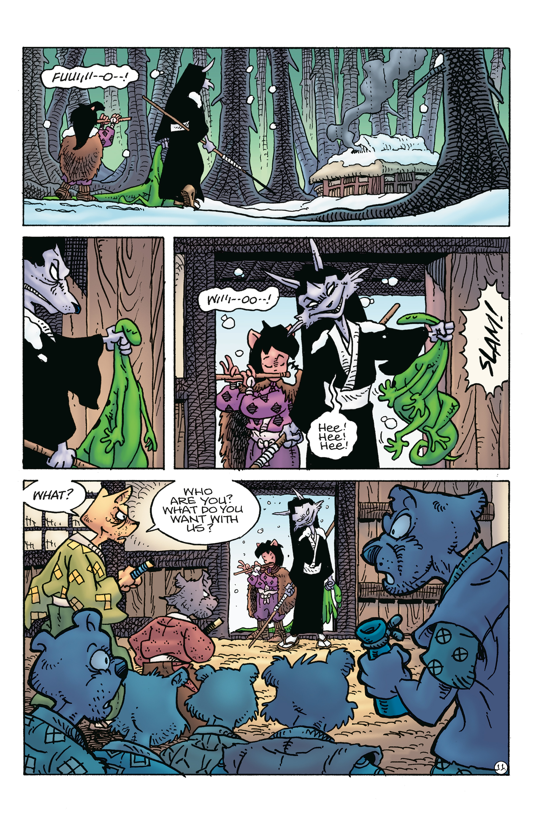 Read online Usagi Yojimbo: Ice and Snow comic -  Issue #1 - 13