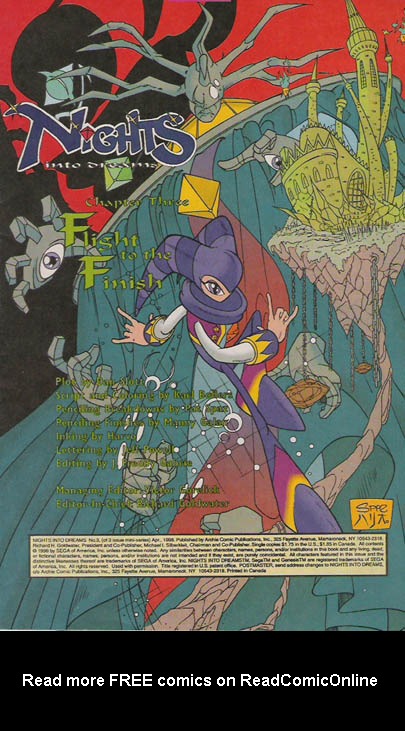 Read online NiGHTS into Dreams... comic -  Issue #3 - 2