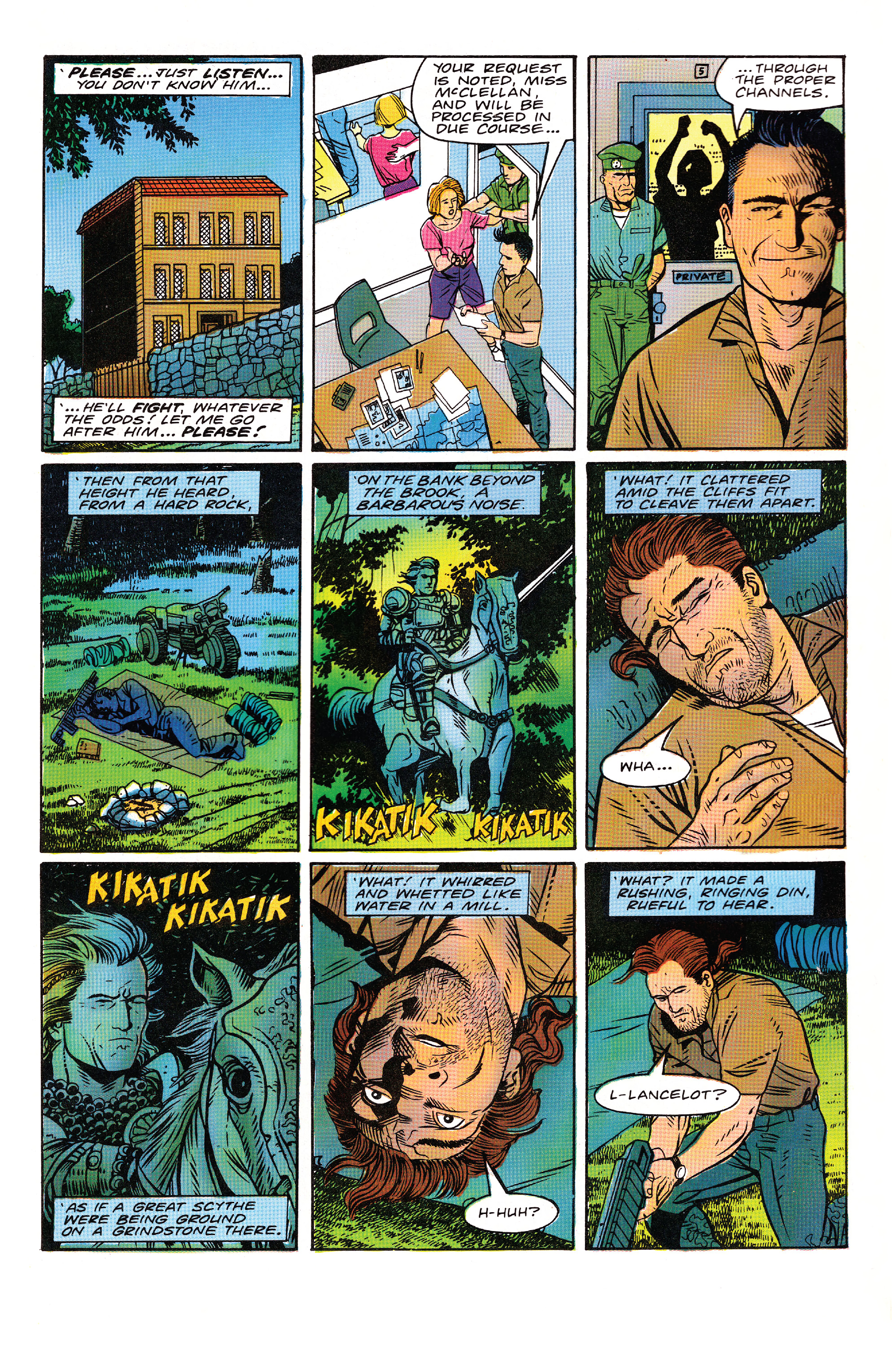 Read online Knights of Pendragon Omnibus comic -  Issue # TPB (Part 2) - 12