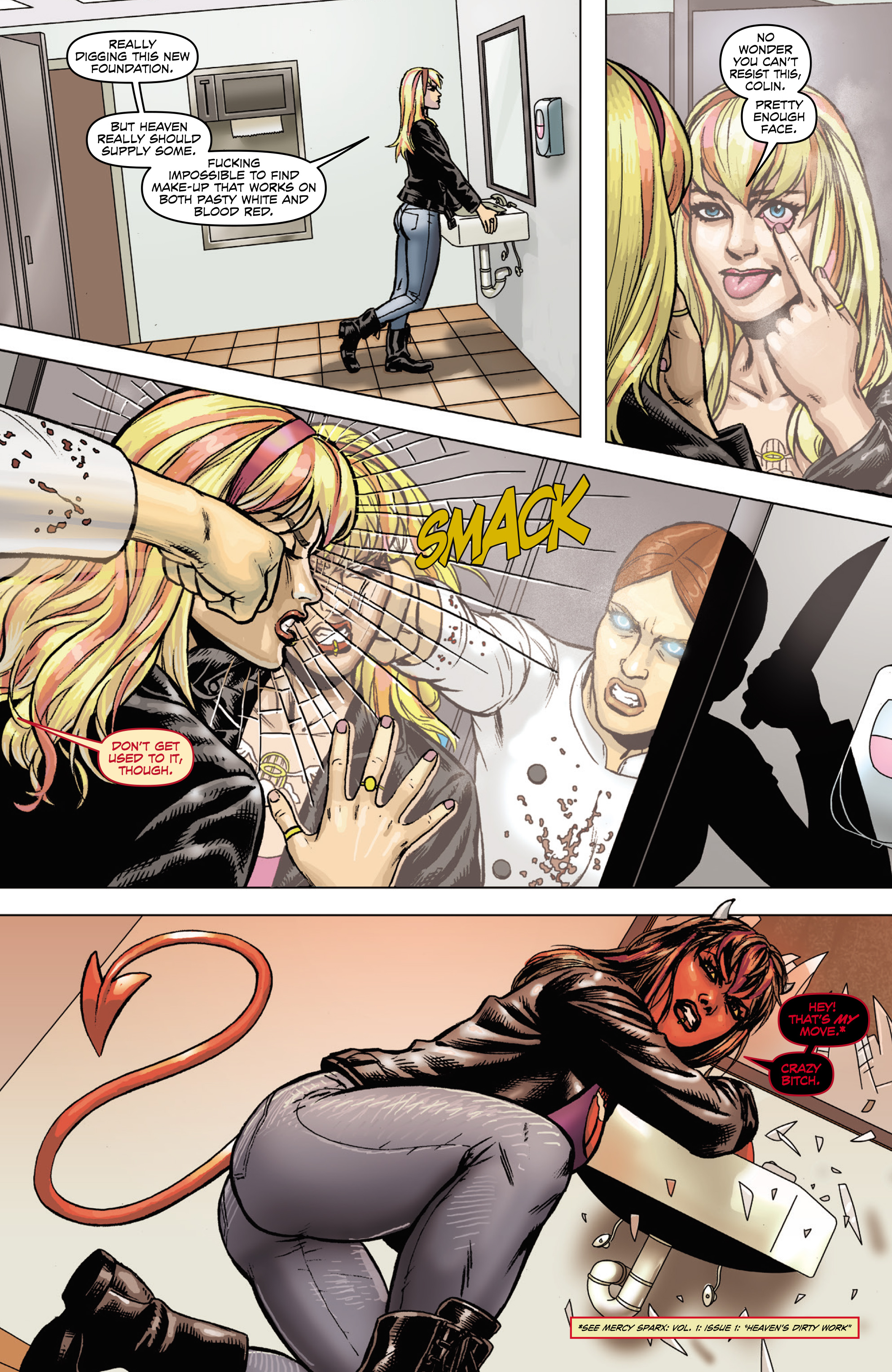 Read online Mercy Sparx Omnibus comic -  Issue # Full (Part 1) - 199