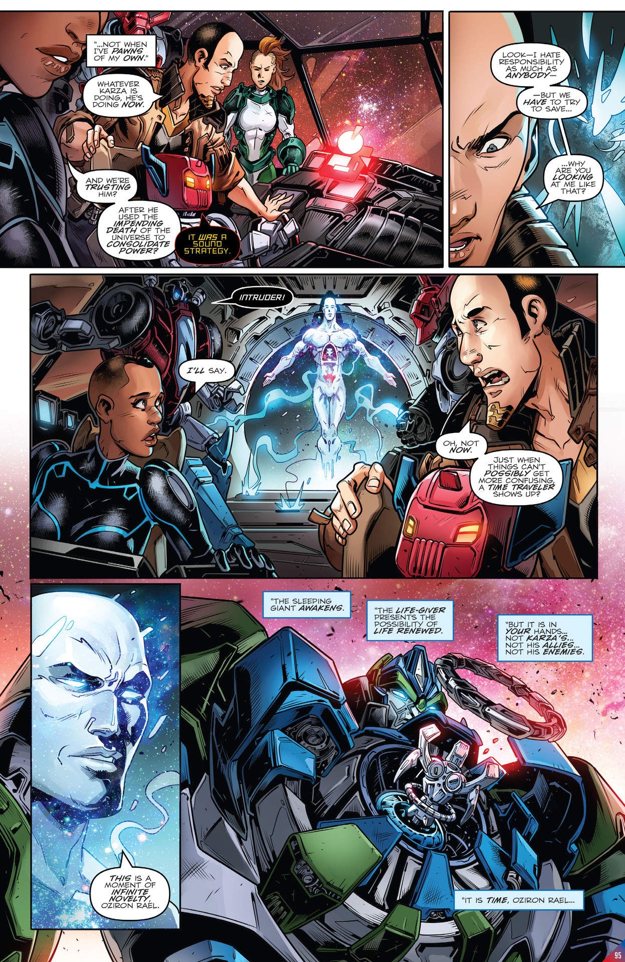 Read online Transformers: The IDW Collection Phase Three comic -  Issue # TPB 1 (Part 1) - 93