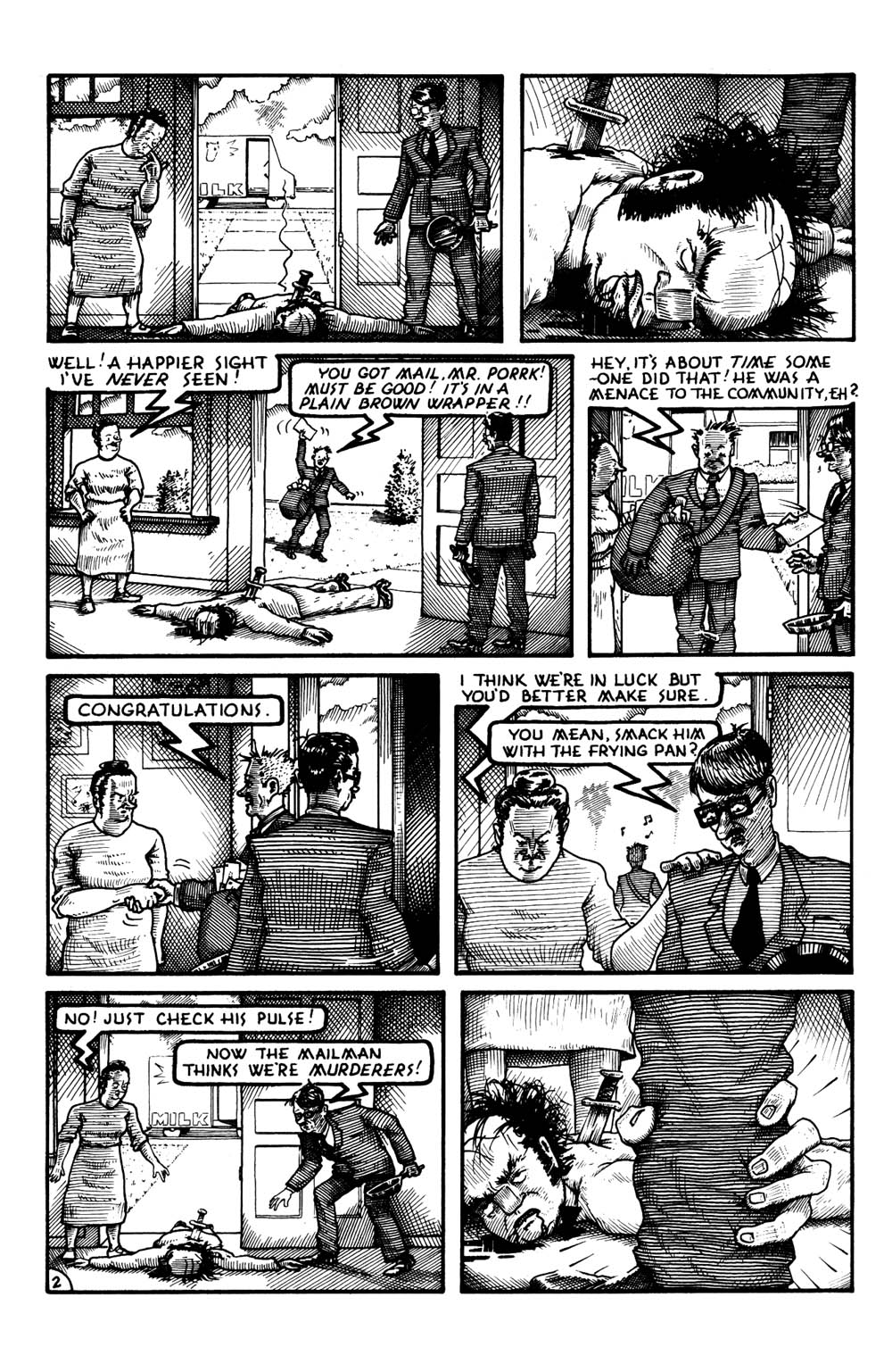 Read online Reid Fleming, World's Toughest Milkman (1986) comic -  Issue #2 - 4