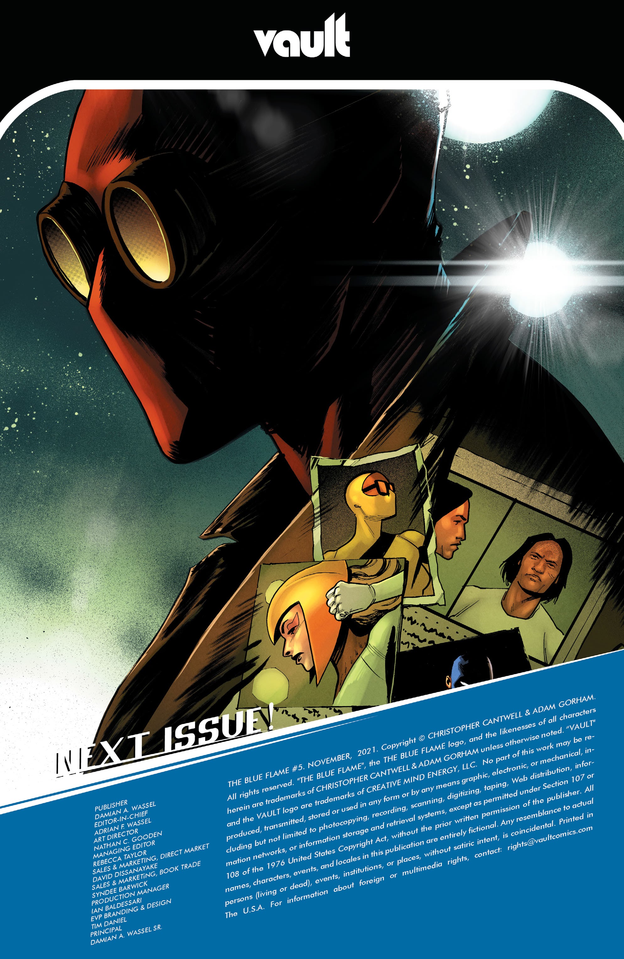 Read online The Blue Flame comic -  Issue #5 - 31
