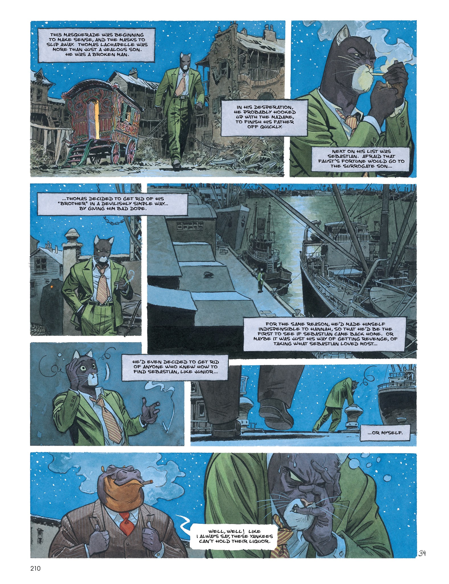 Read online Blacksad: The Collected Stories comic -  Issue # TPB (Part 3) - 12