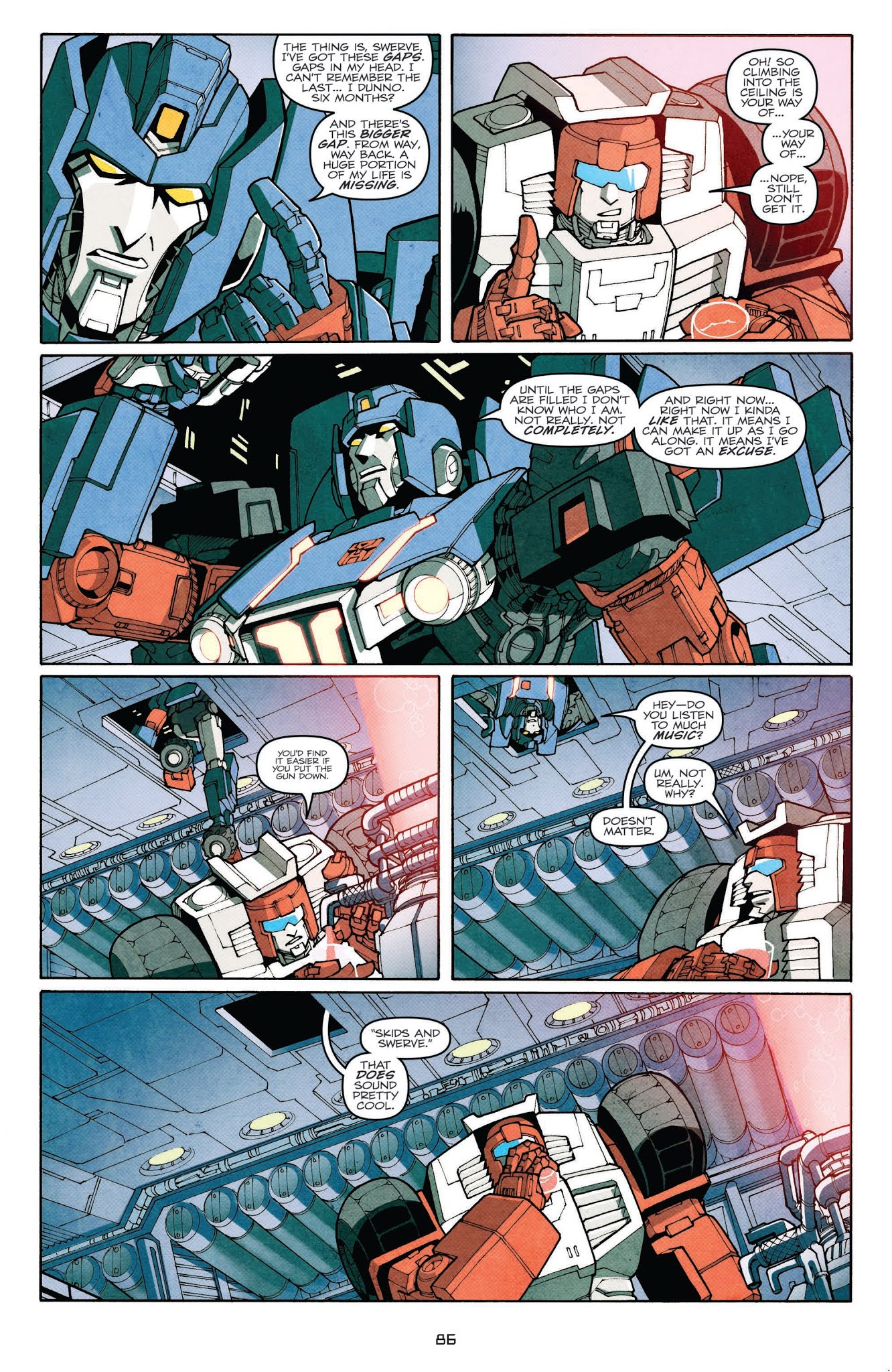 Read online Transformers: The IDW Collection Phase Two comic -  Issue # TPB 1 (Part 1) - 86