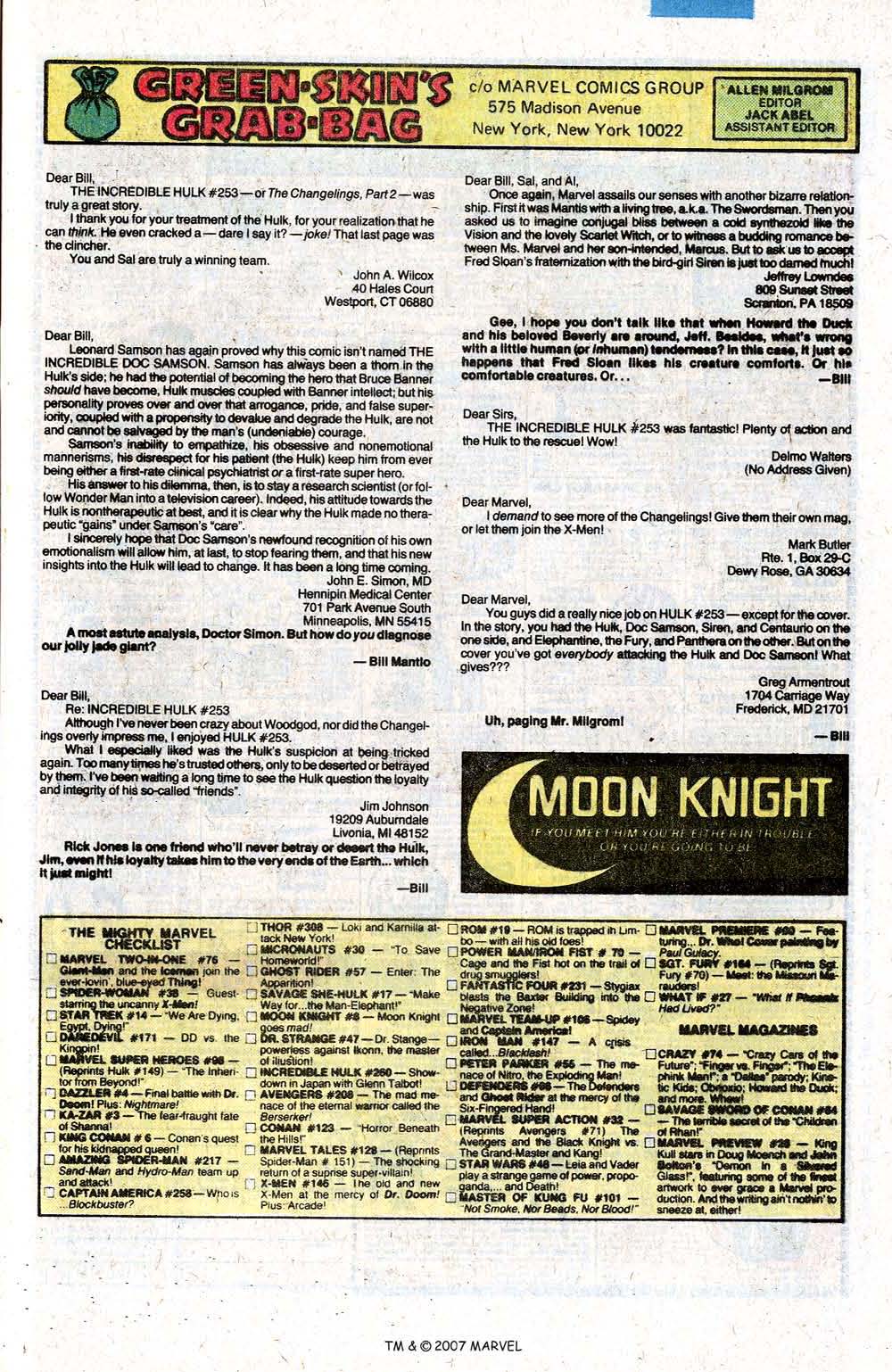 Read online The Incredible Hulk (1968) comic -  Issue #260 - 33