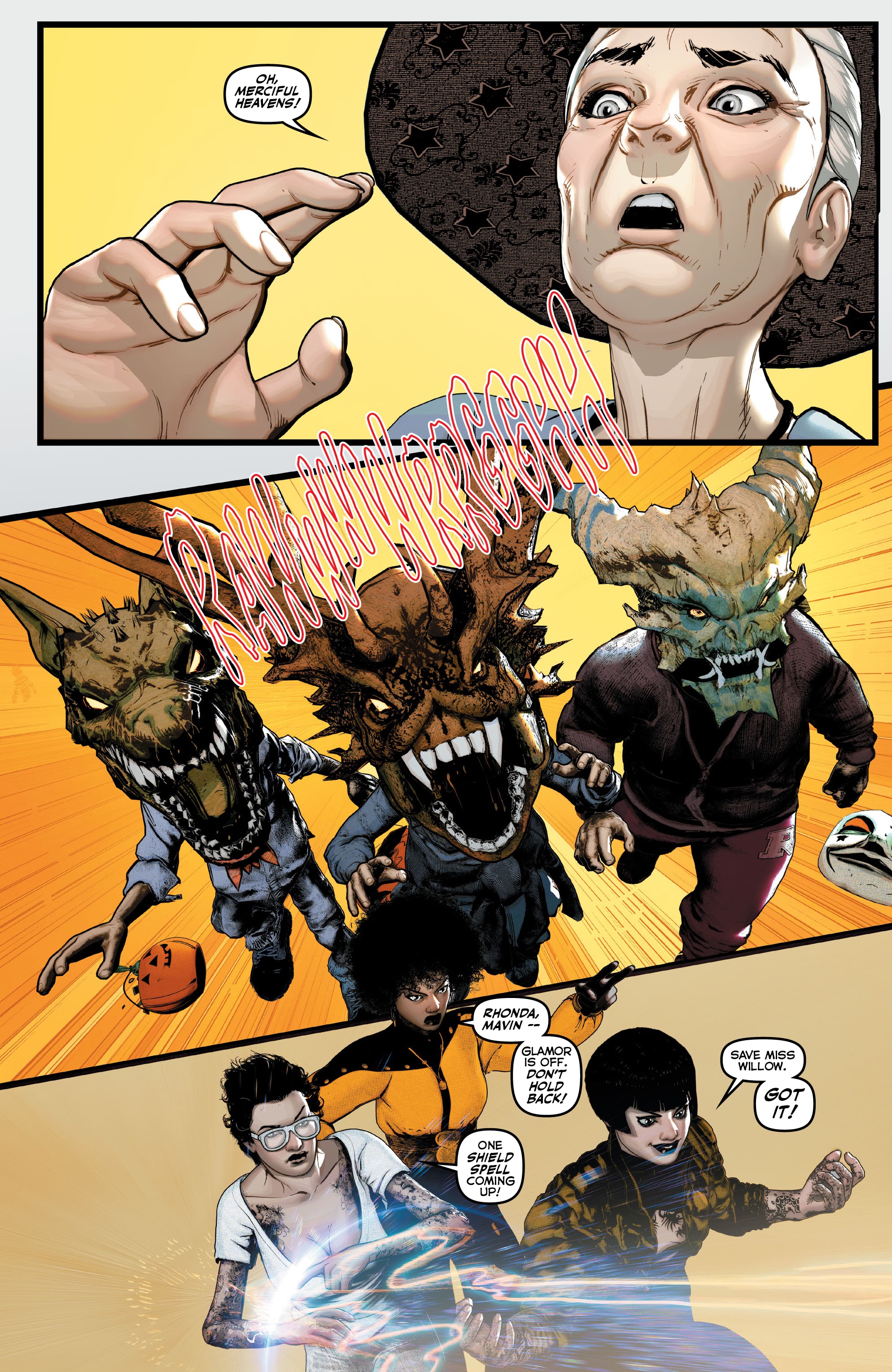 Read online The Marked comic -  Issue # _Halloween Special - 26
