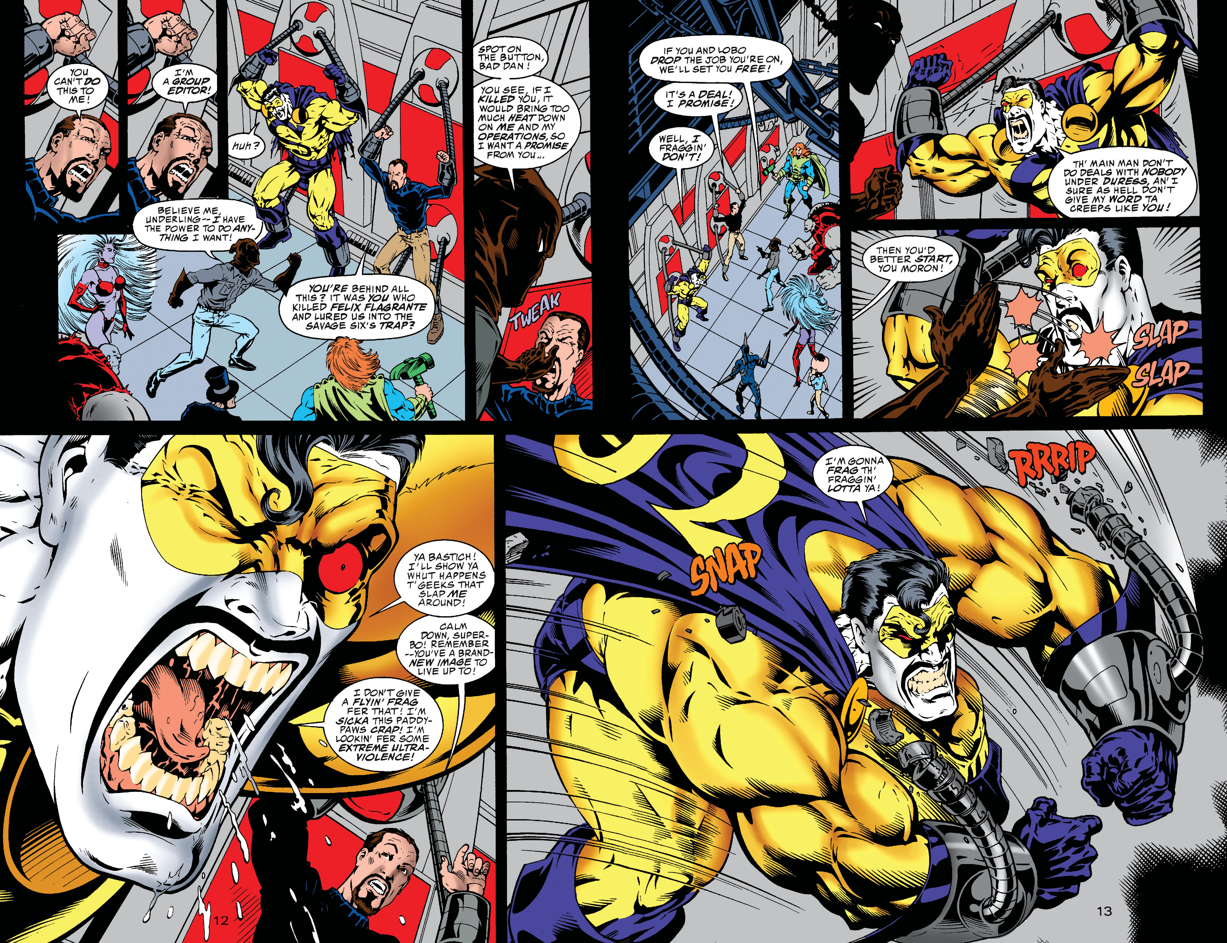 Read online Lobo (1993) comic -  Issue #61 - 13