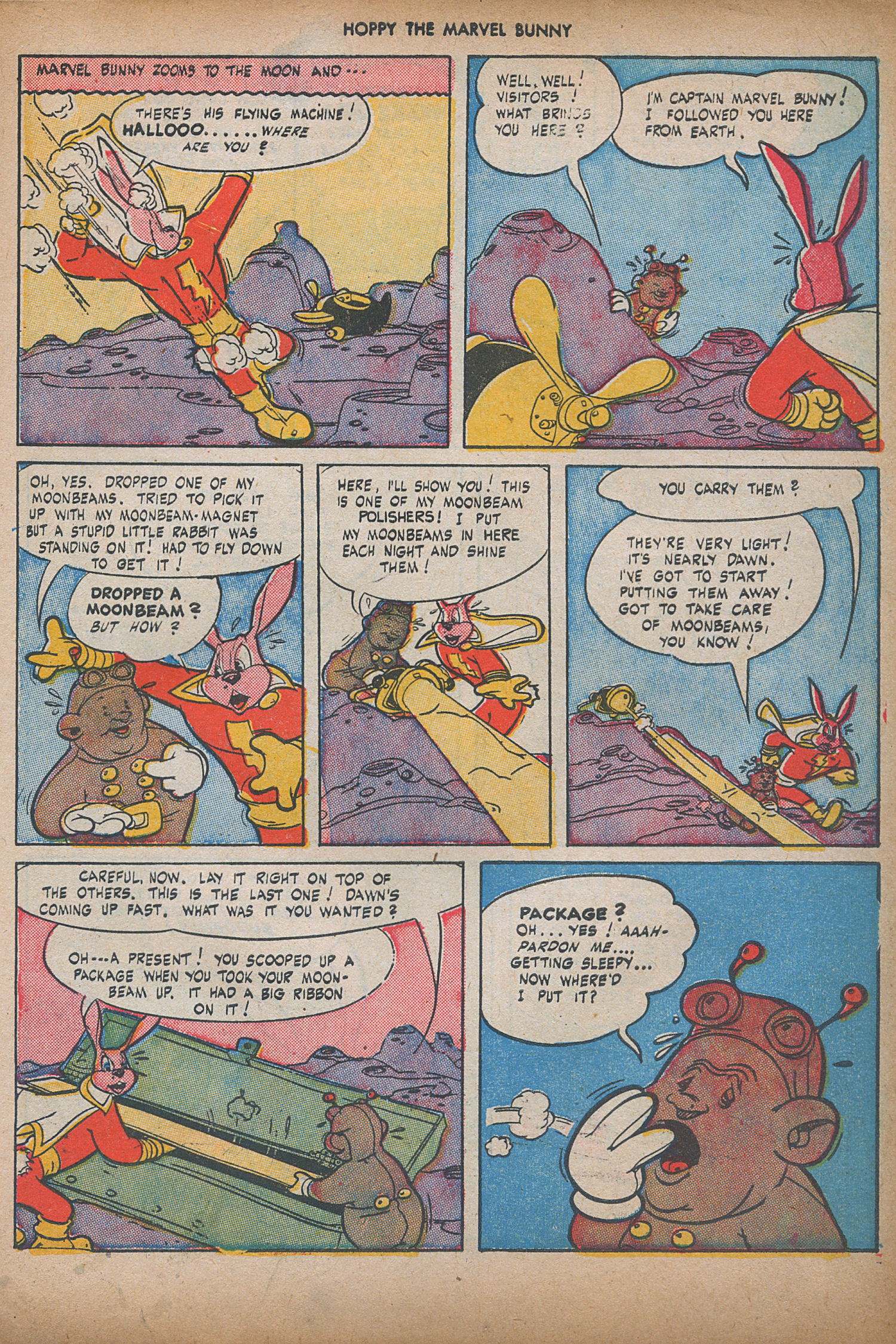 Read online Hoppy The Marvel Bunny comic -  Issue #6 - 7