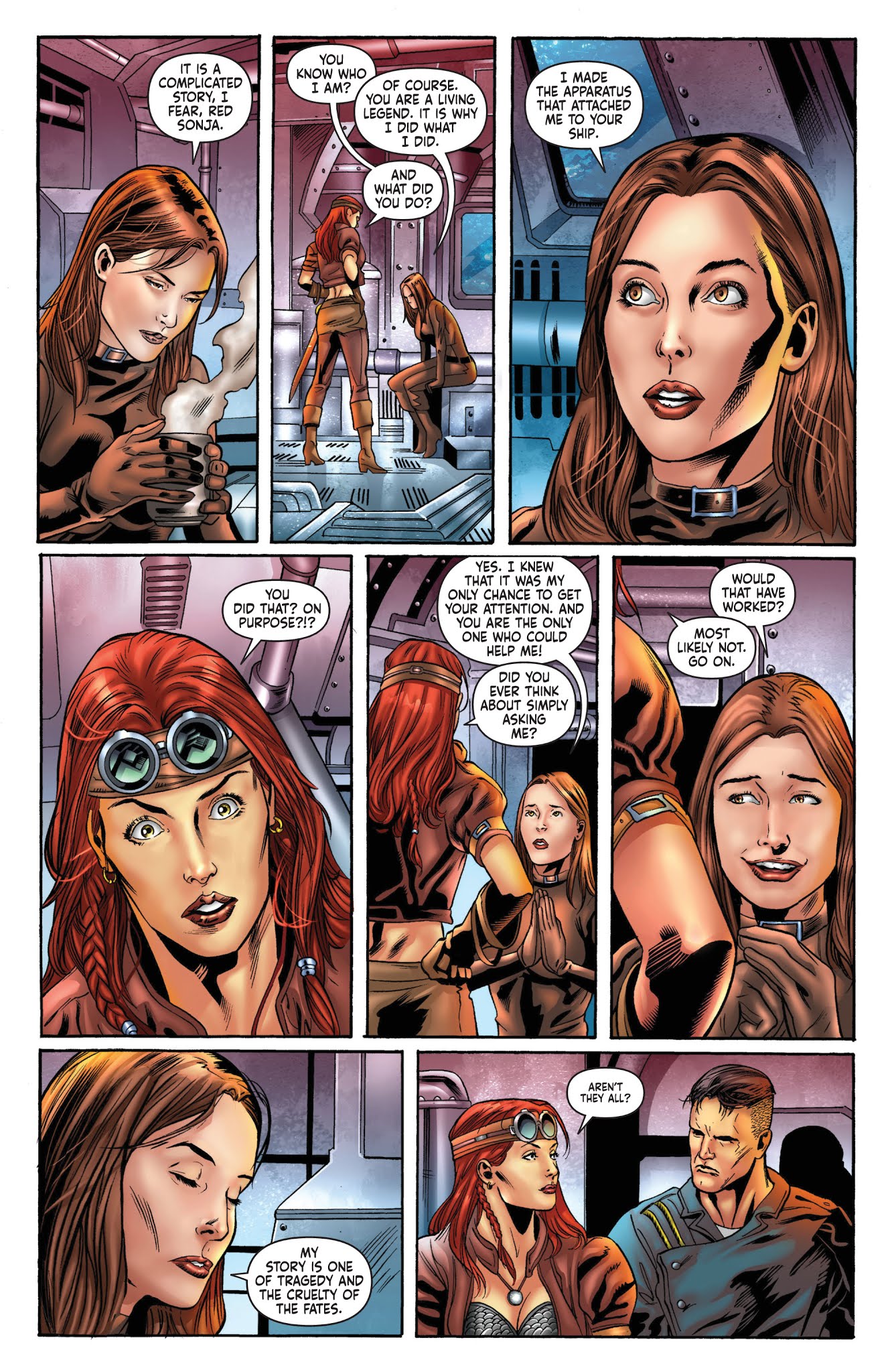 Read online Legenderry Red Sonja comic -  Issue # _TPB - 25
