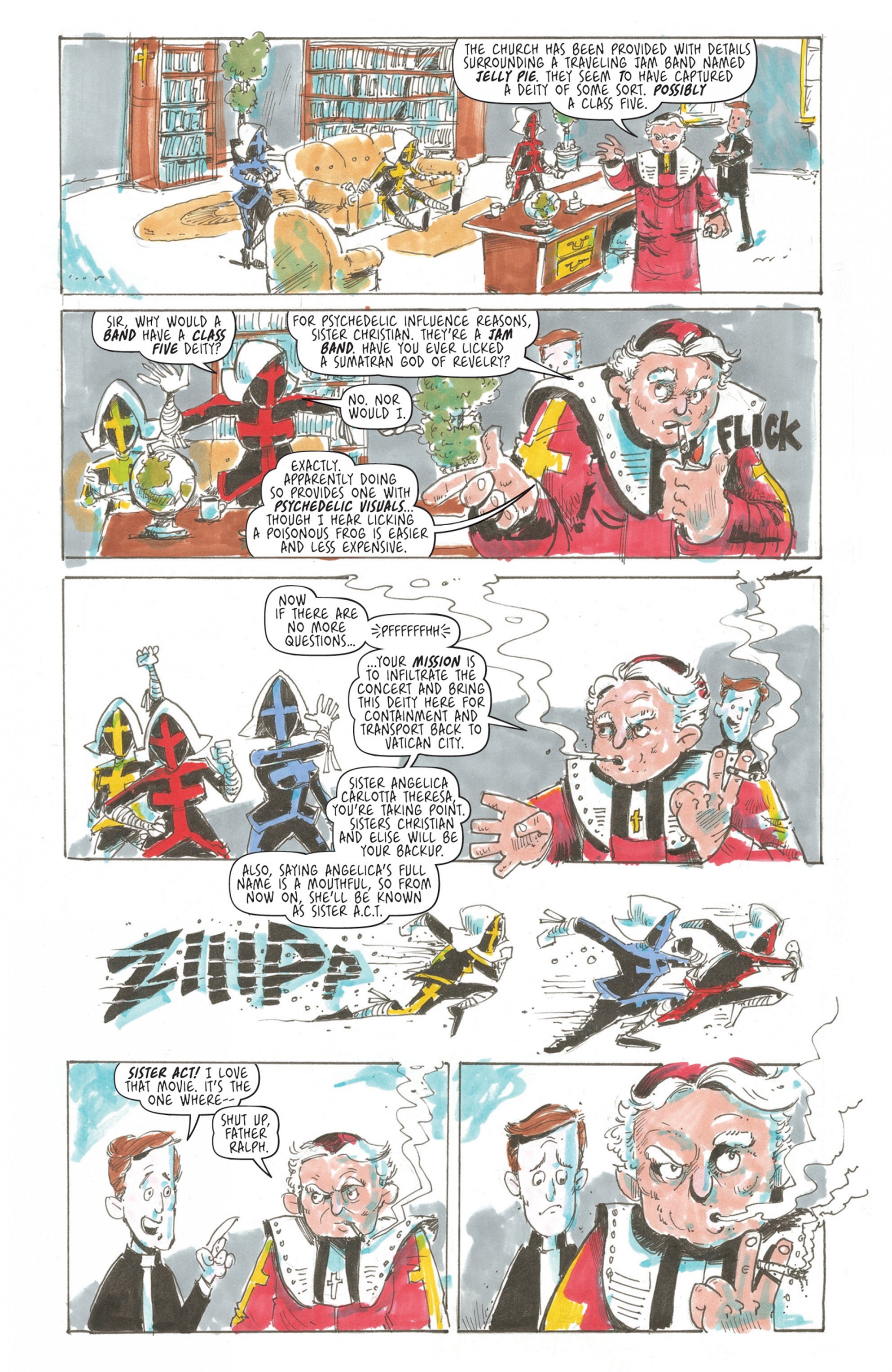 Read online Ninja Nuns comic -  Issue # Full - 23