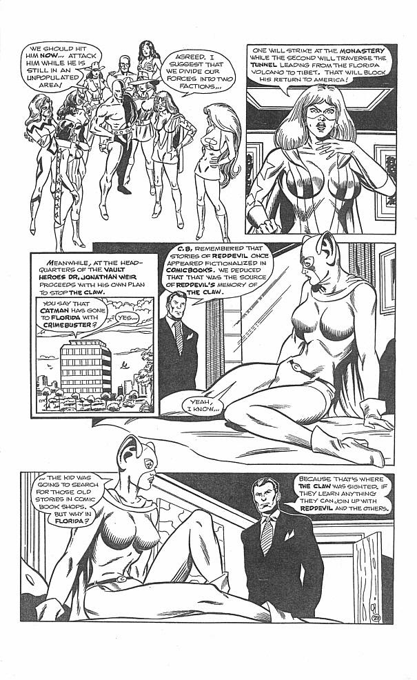 Read online FemForce Versus The Claw comic -  Issue # Full - 26