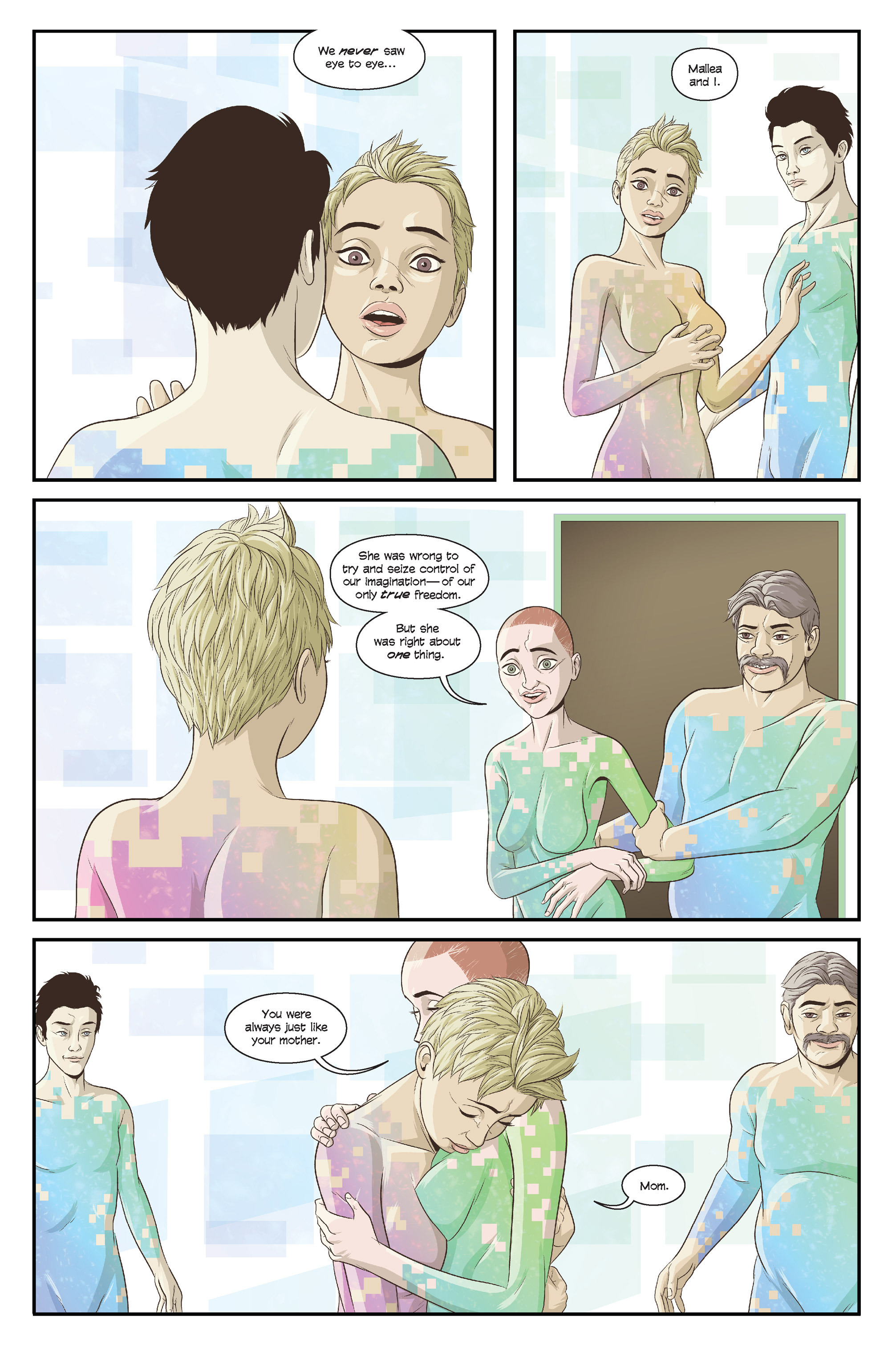 Read online Skinned comic -  Issue #6 - 17