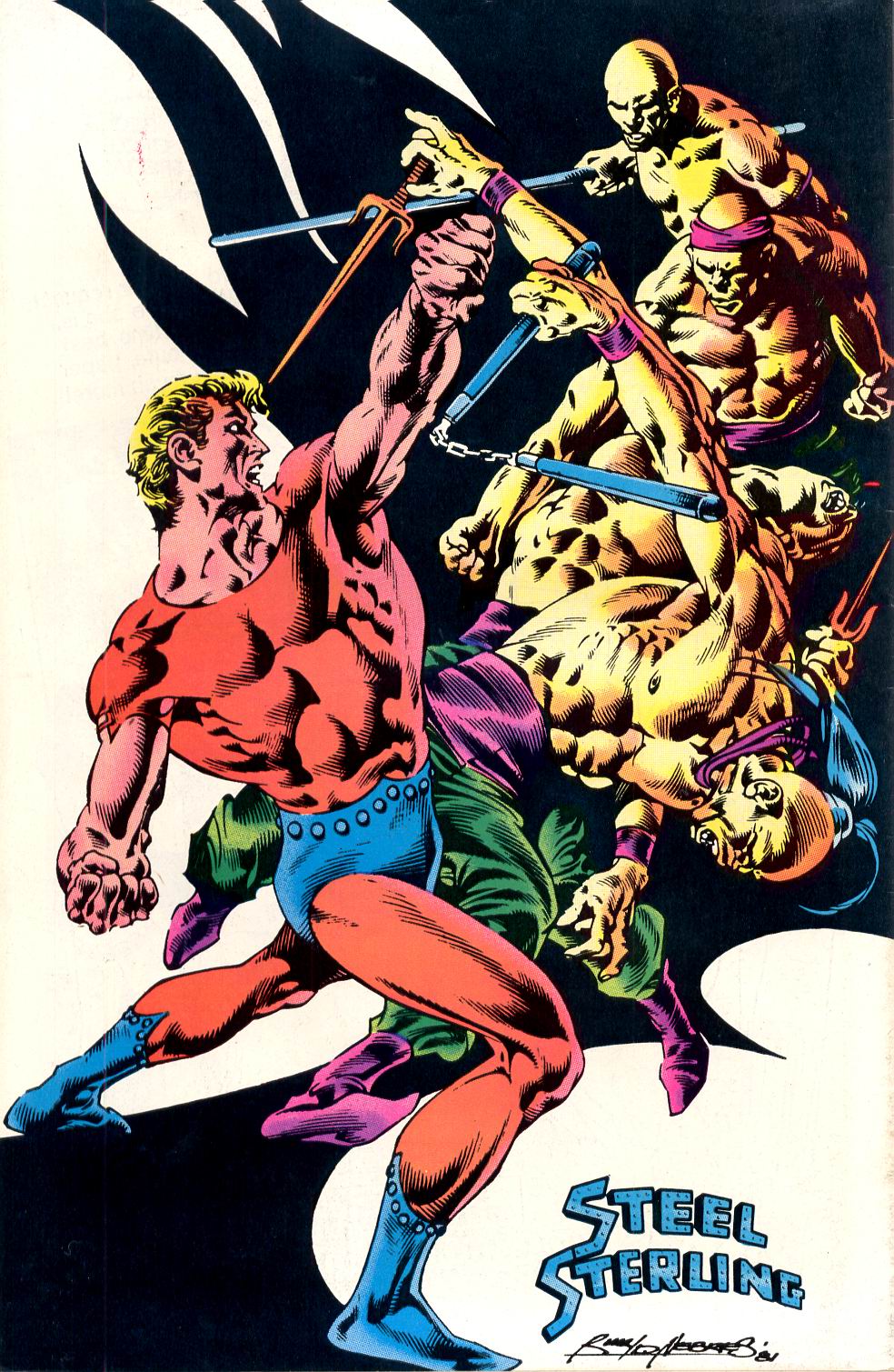 Read online Lancelot Strong, The Shield comic -  Issue #2 - 37